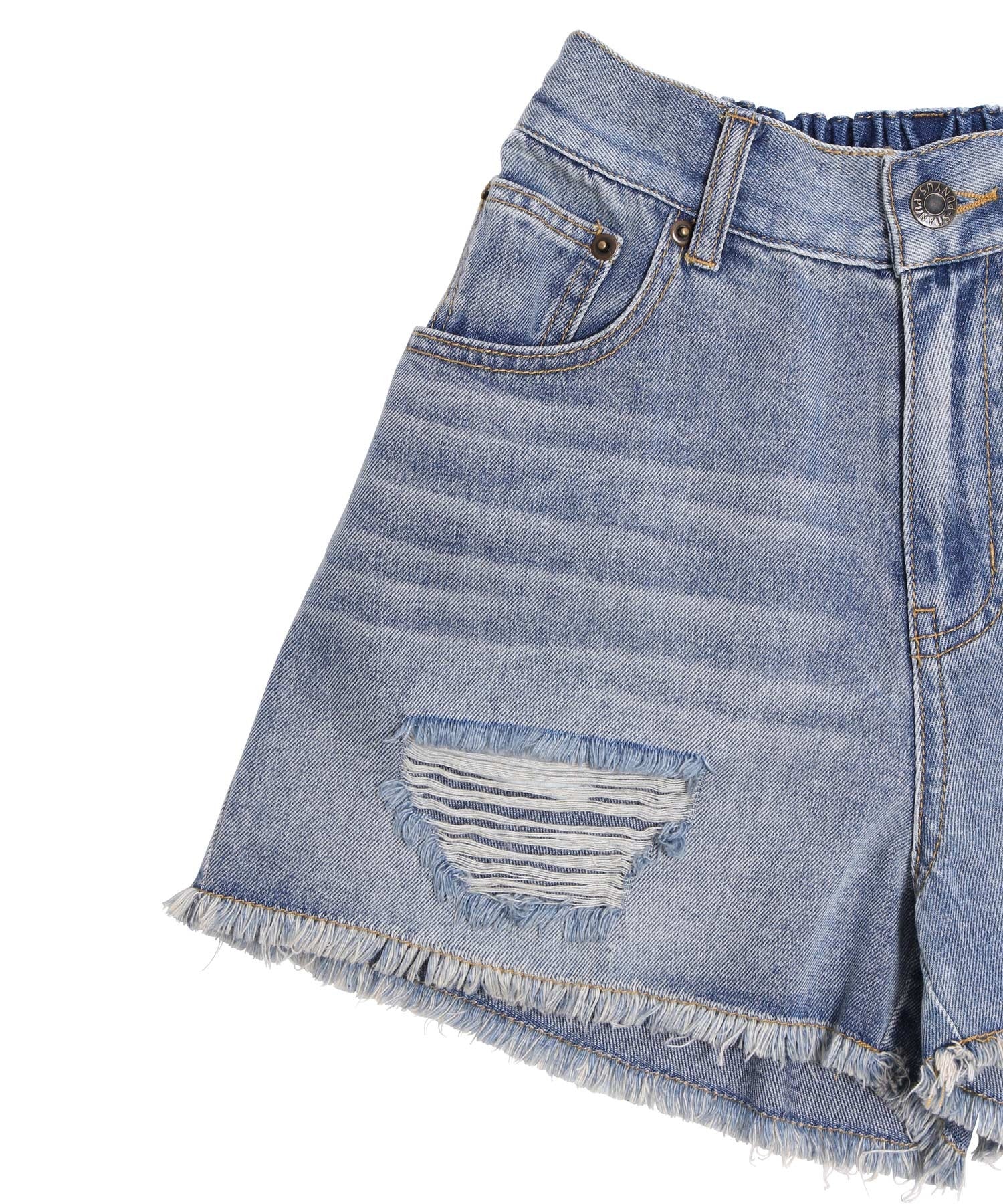 ダメージデニムショートパンツ - Image 16