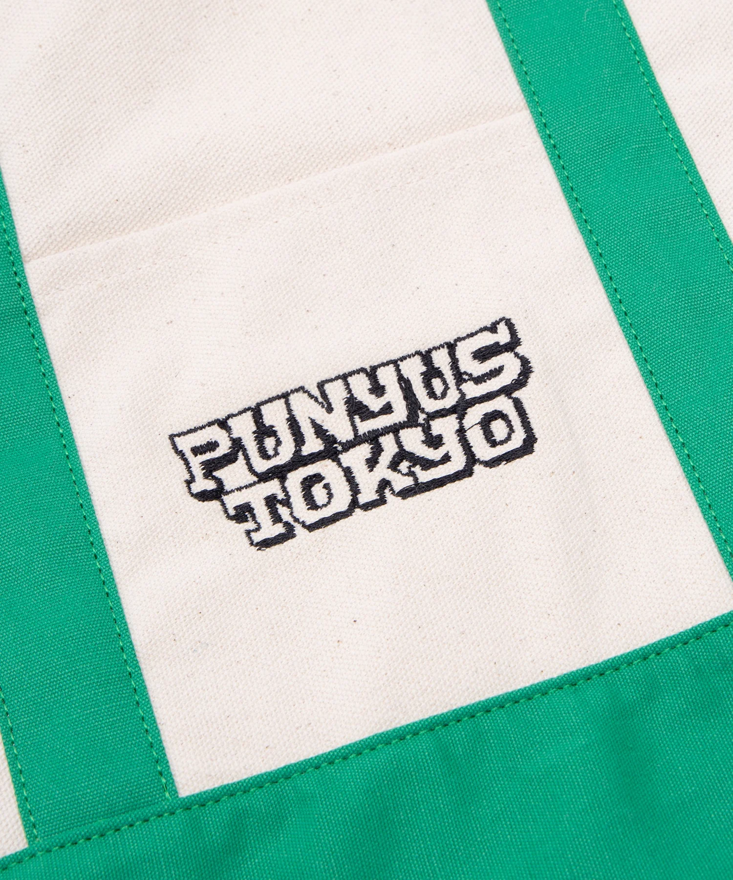 ロゴ刺繍キャンバスミニトートバッグ - Image 5