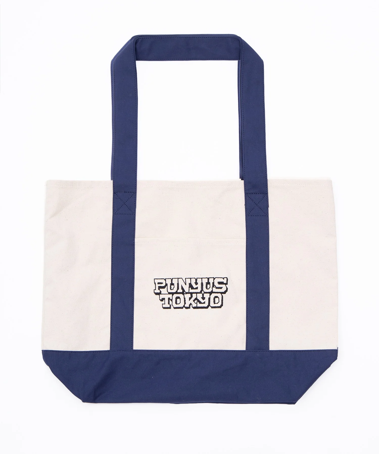 ロゴ刺繍キャンバストートバッグ - Image 4