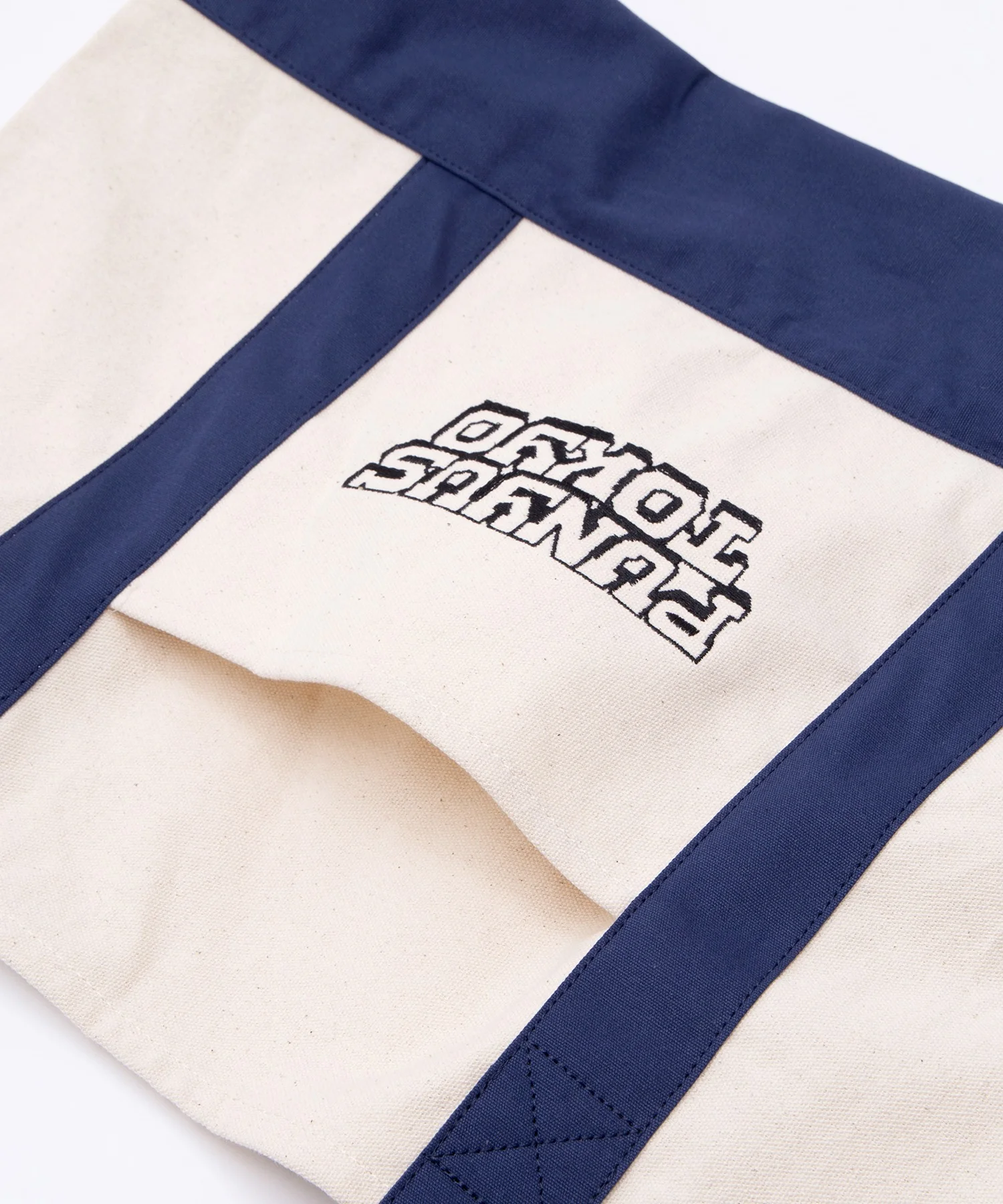 ロゴ刺繍キャンバストートバッグ - Image 7