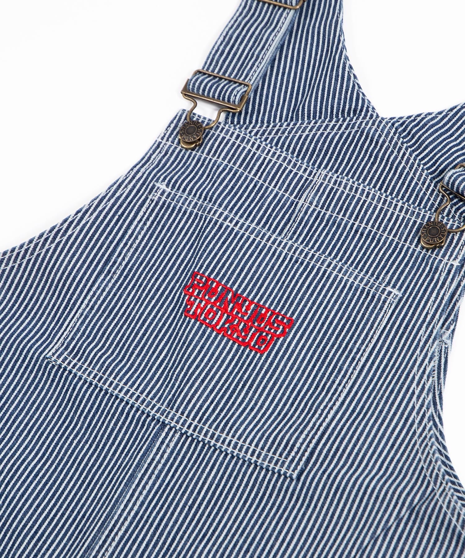 ロゴ刺繍デニムオーバーオール - Image 19