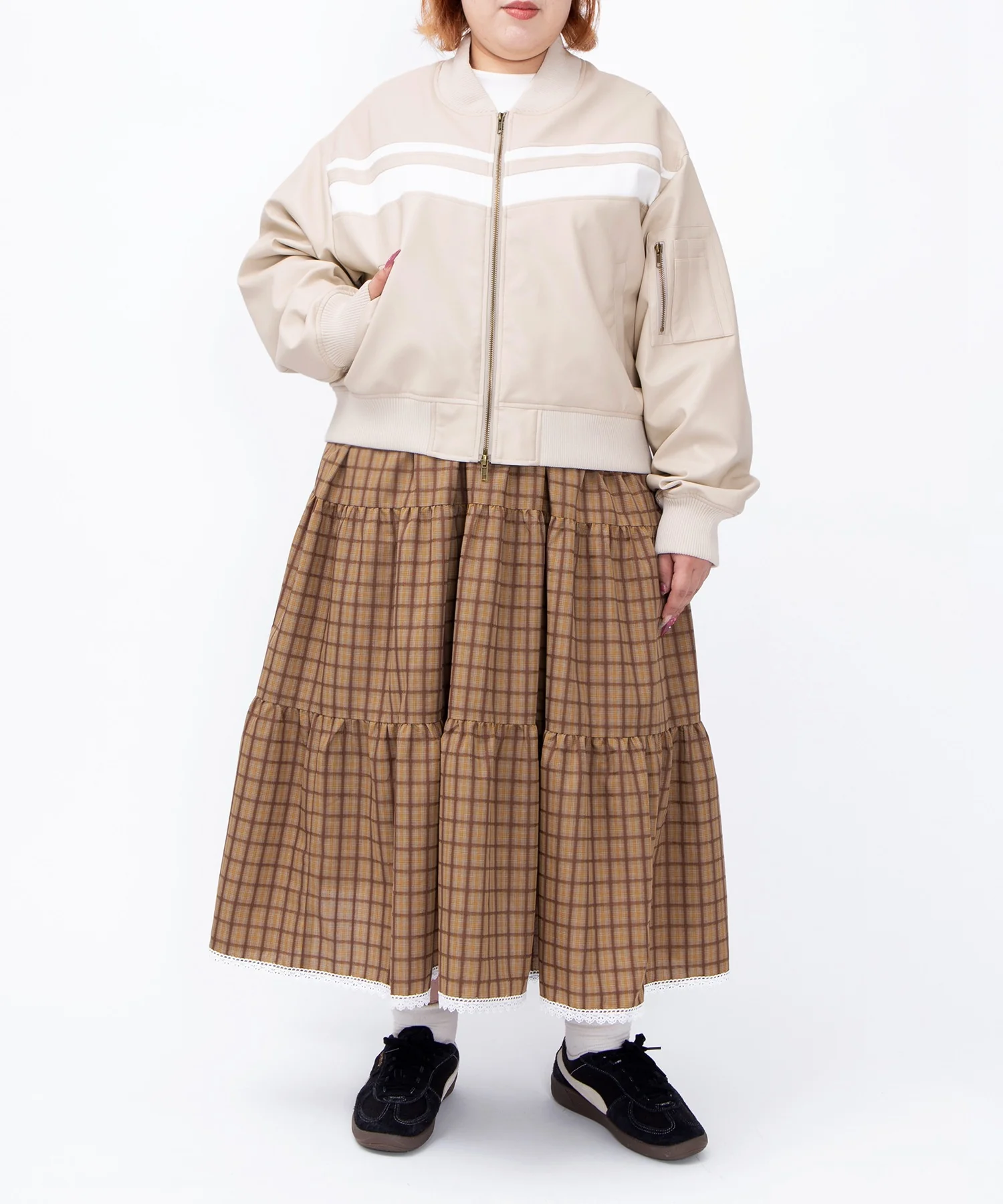 チェック柄キャミワンピース - Image 10
