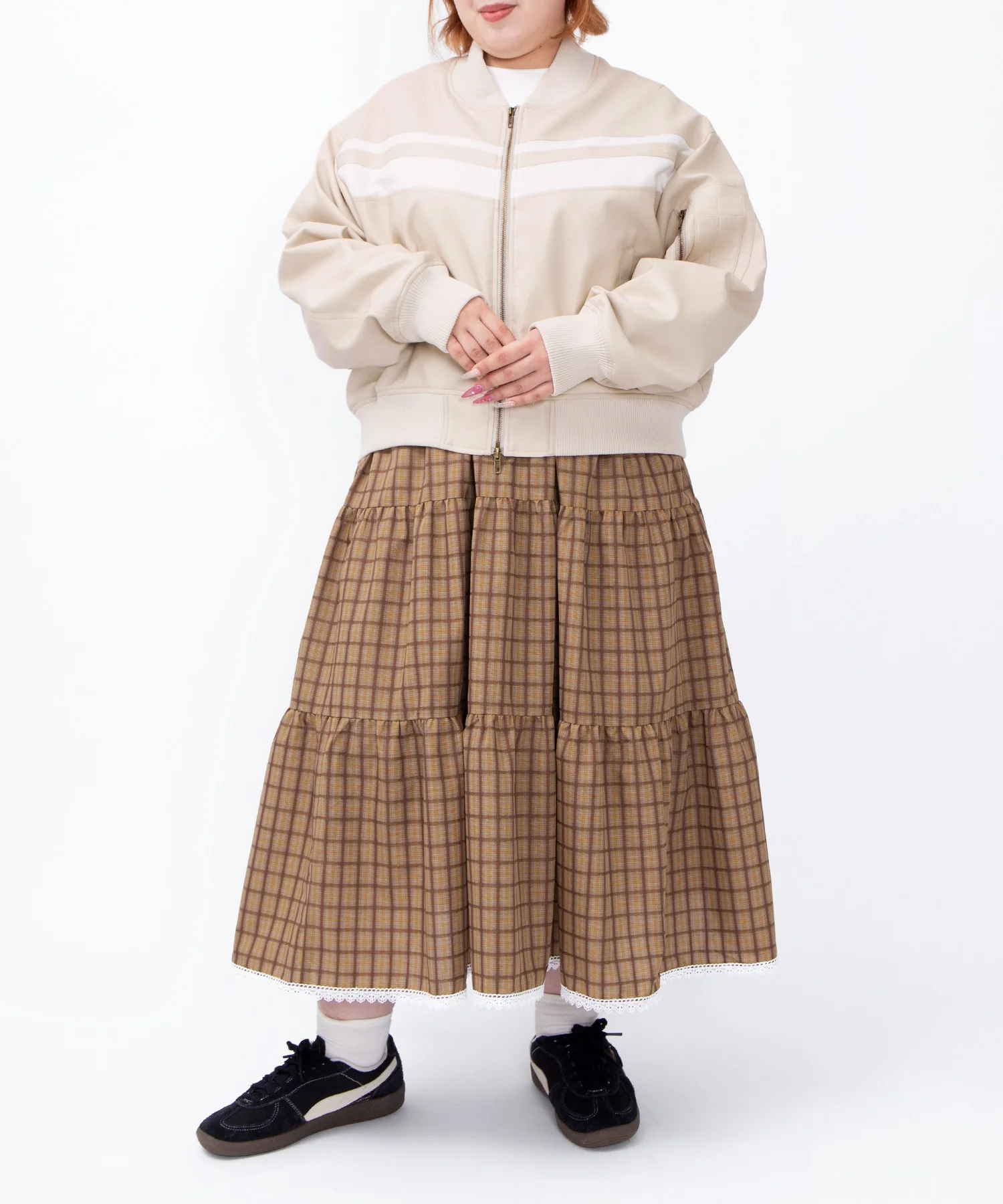 チェック柄キャミワンピース - Image 11