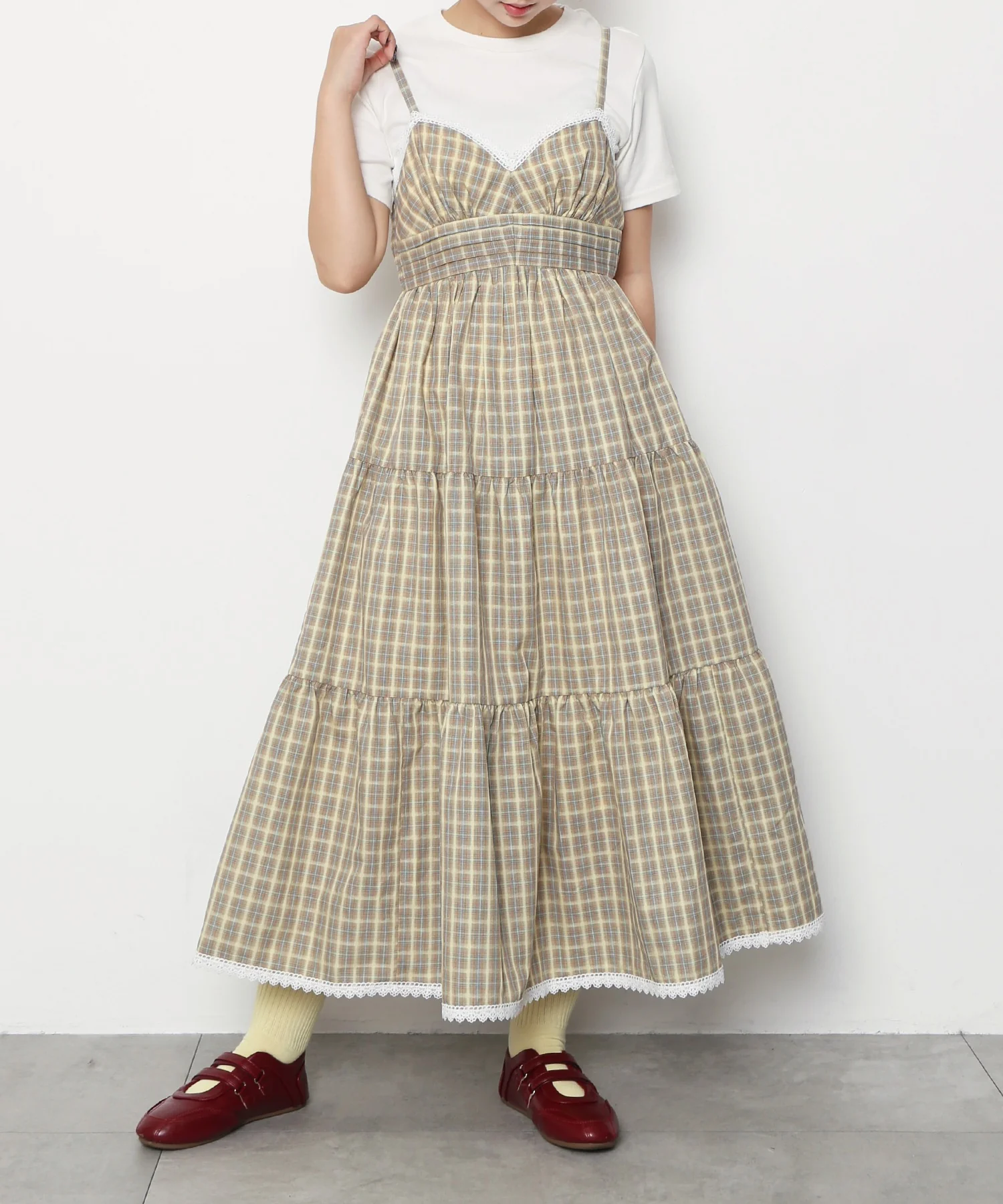 チェック柄キャミワンピース - Image 19