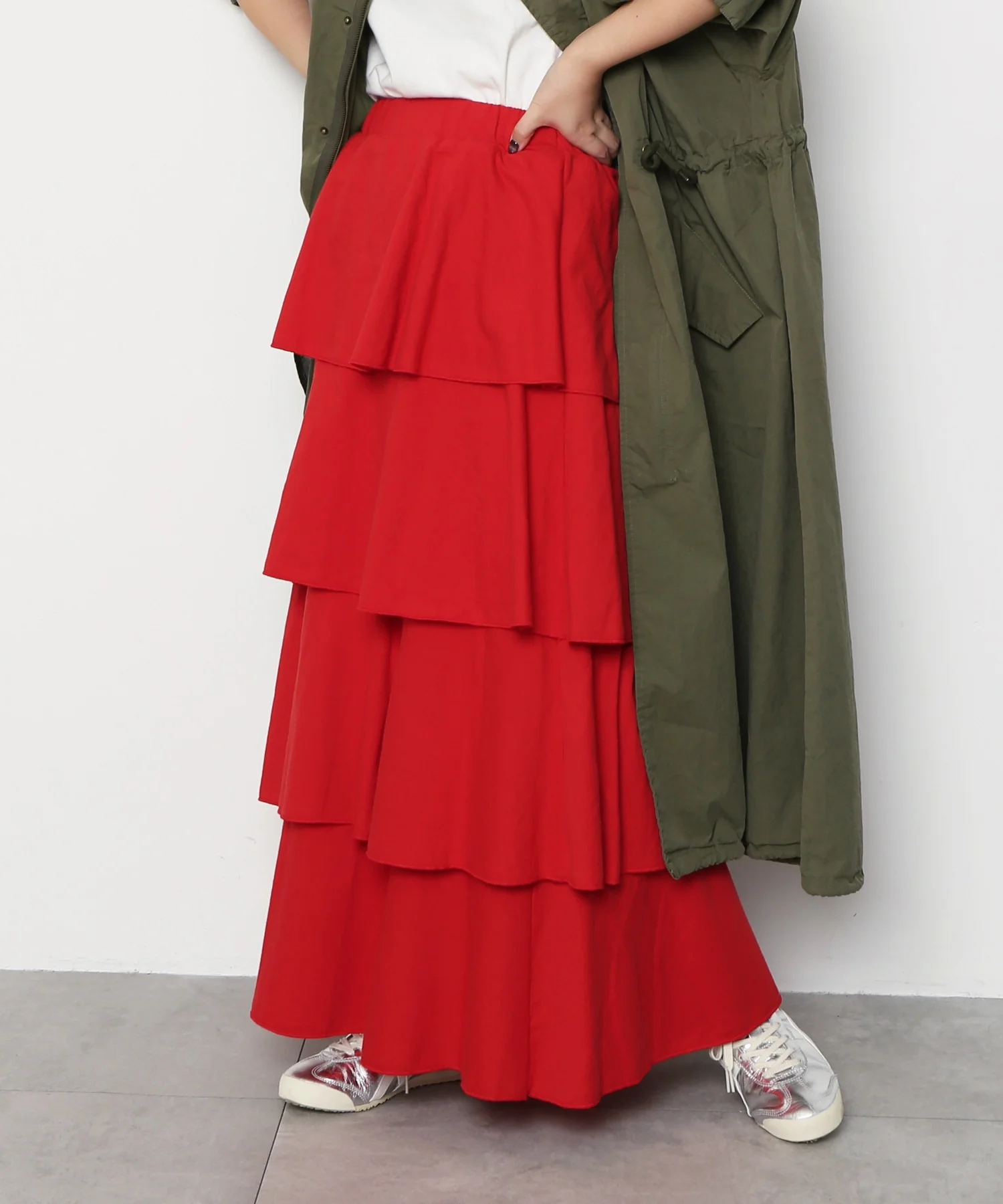 ティアードロングスカート - Image 10
