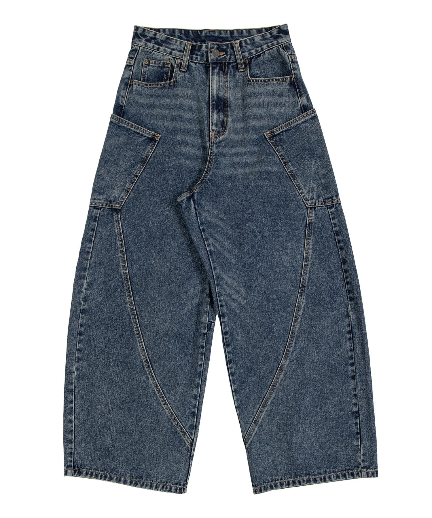 サイドポケットバレルデニムパンツ - Image 15