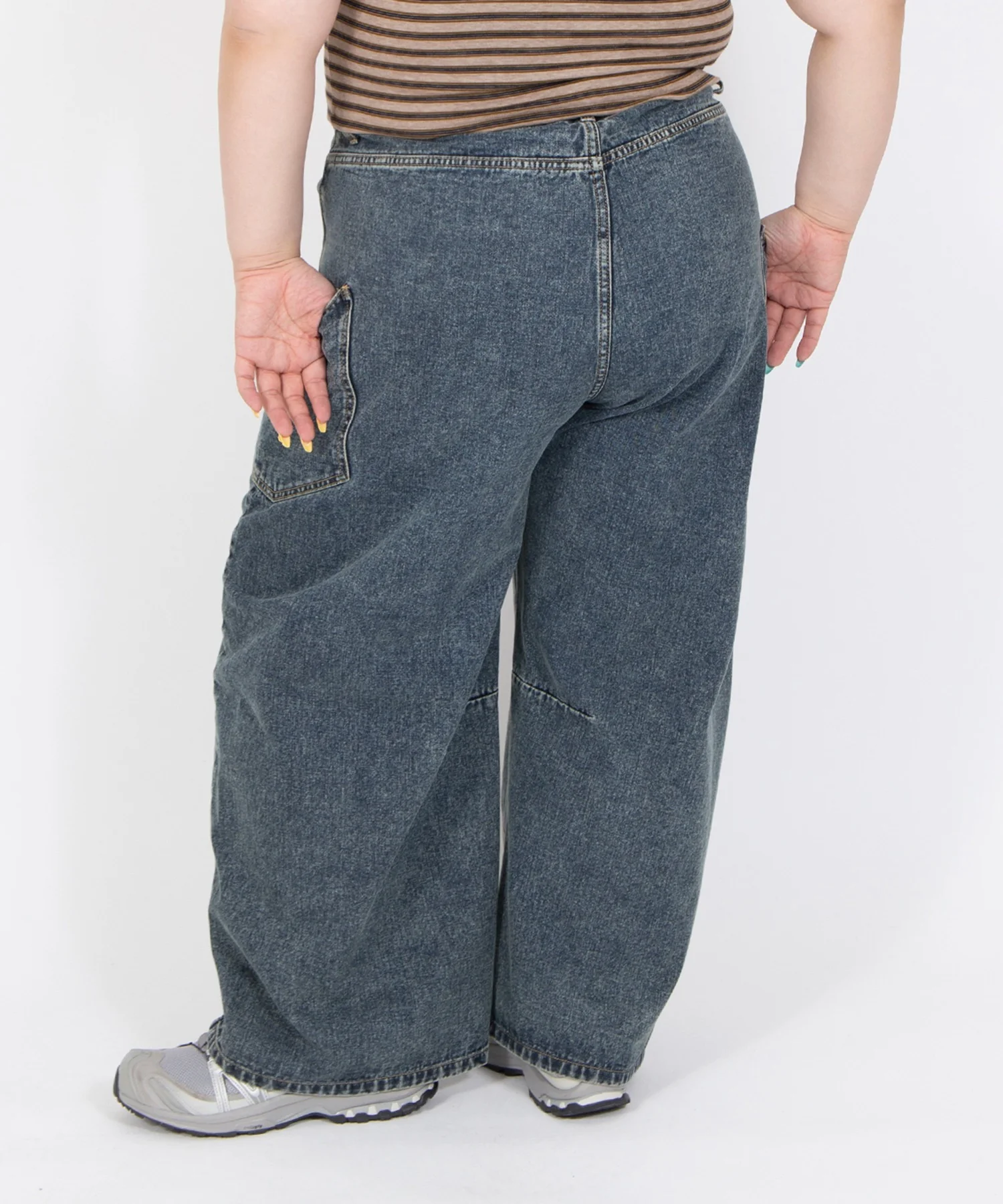 サイドポケットバレルデニムパンツ - Image 7
