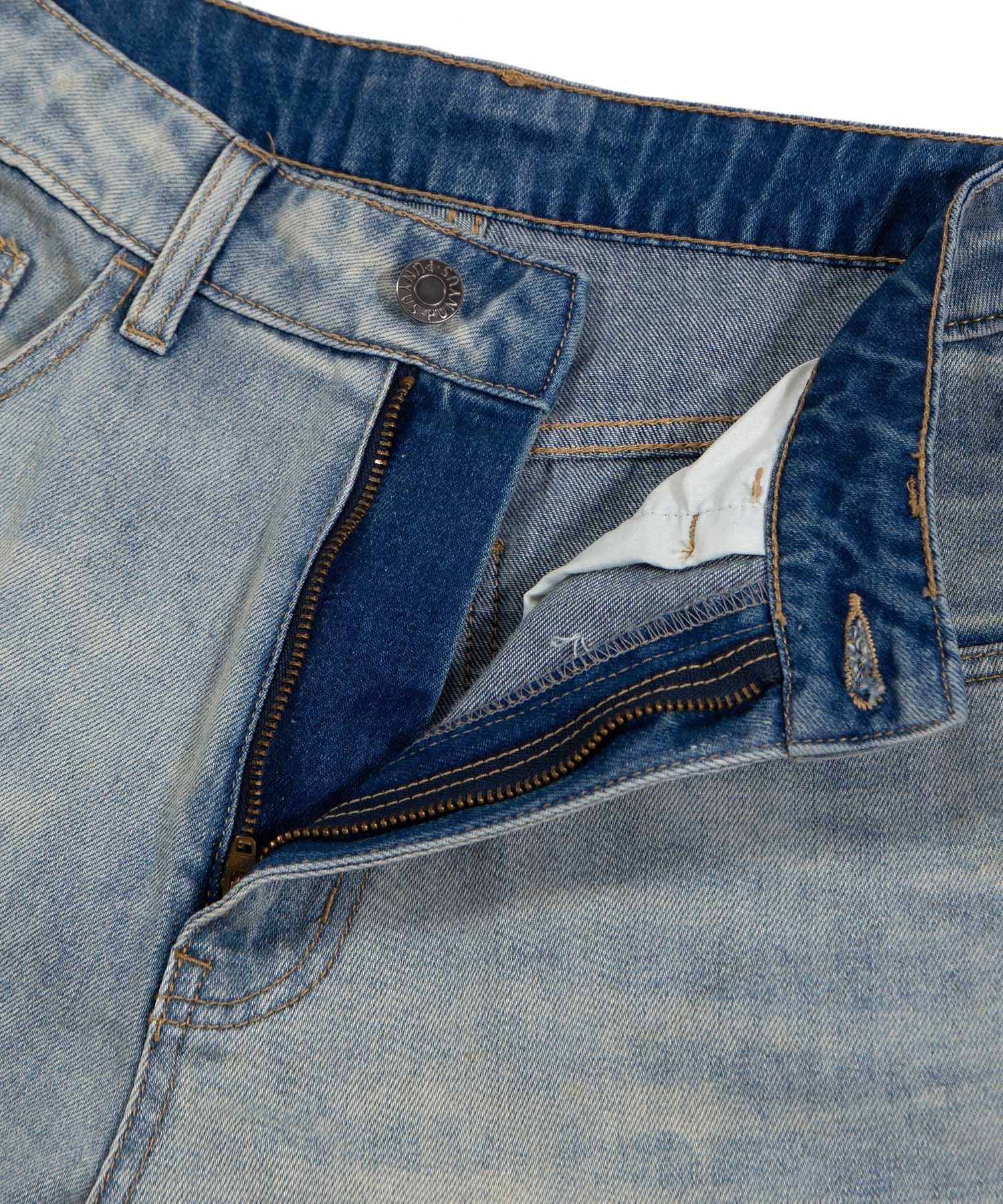 デザインデニムハーフパンツ - Image 22
