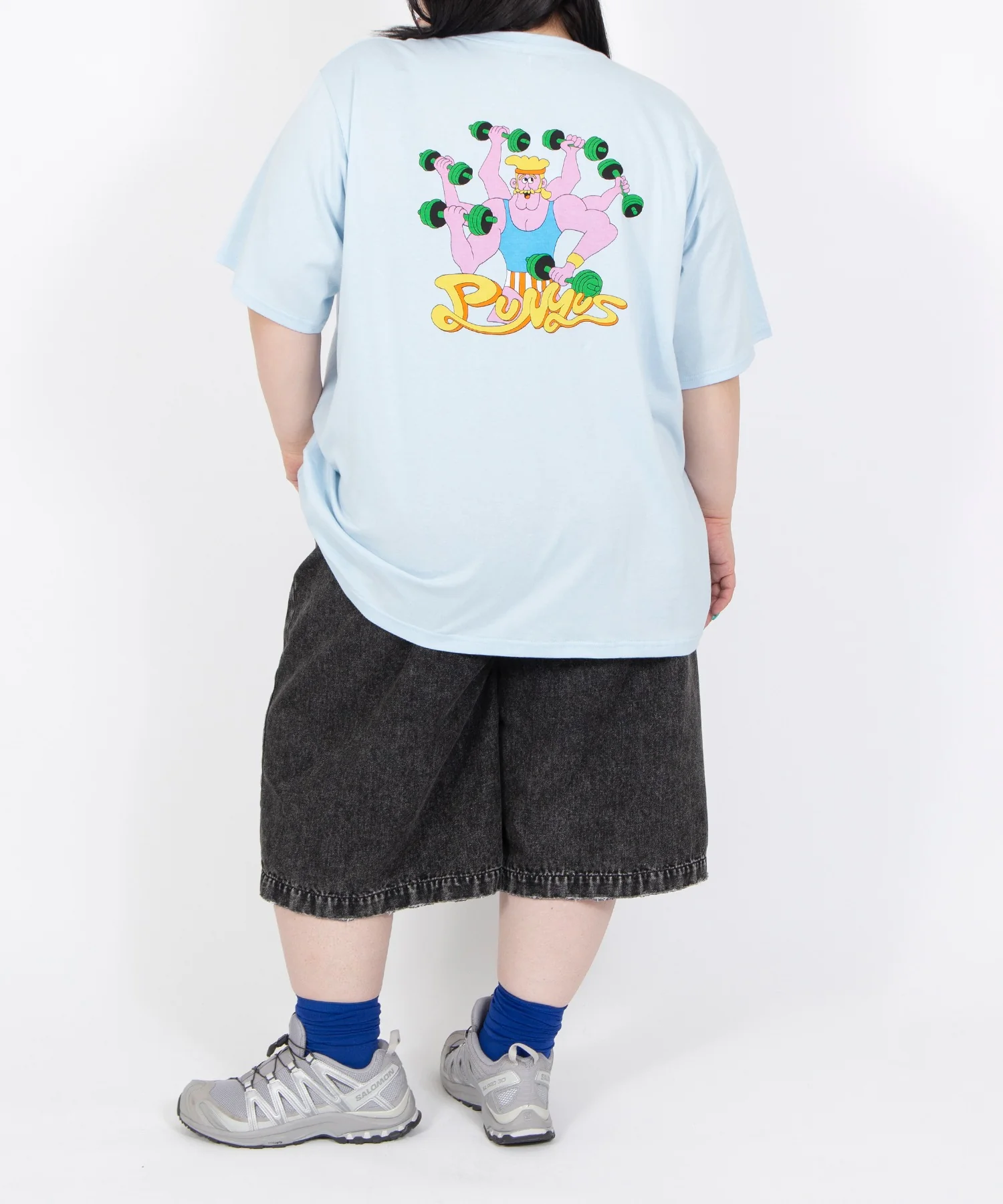 デザインデニムハーフパンツ - Image 8