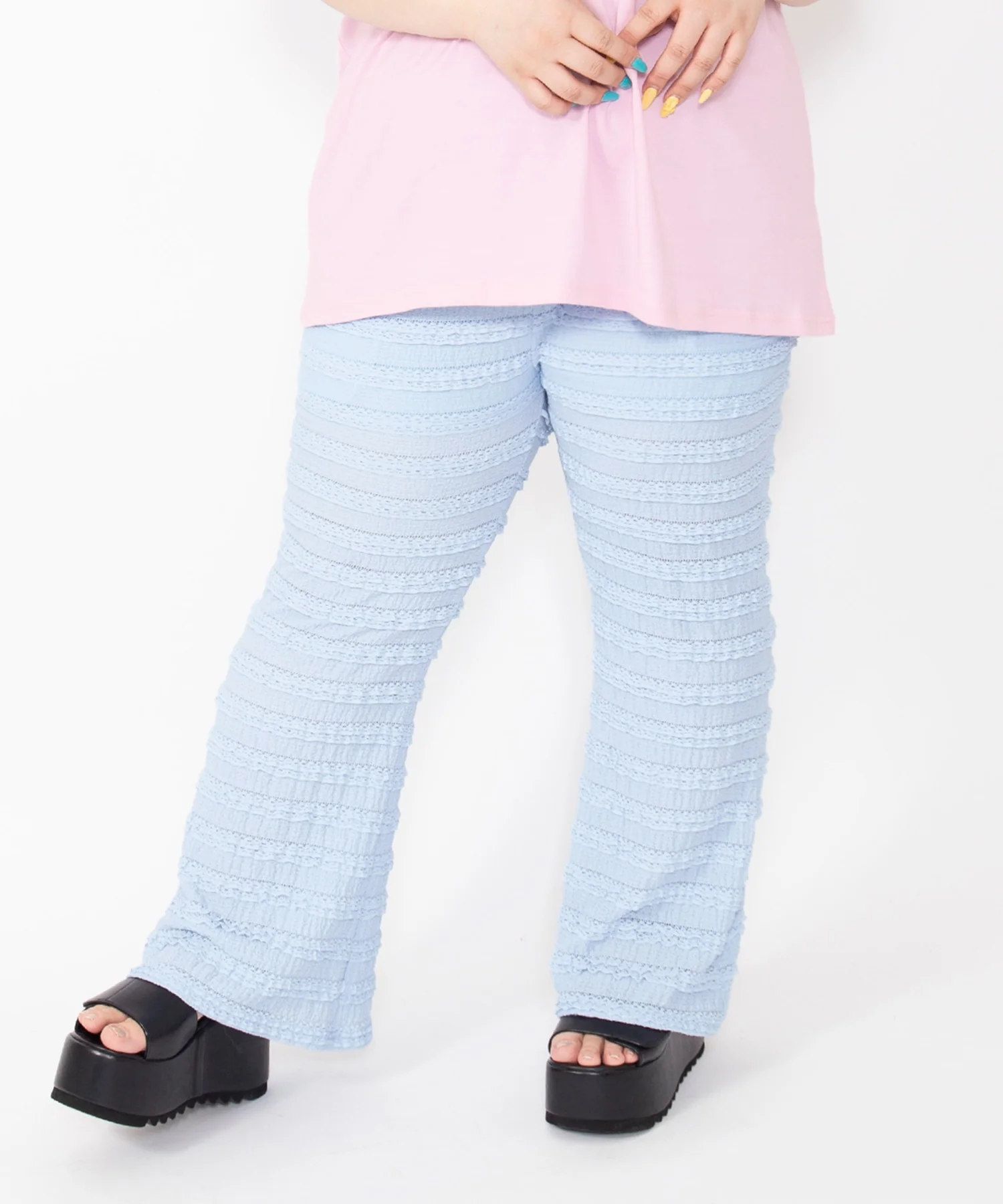 レースフリルフレアパンツ - Image 17