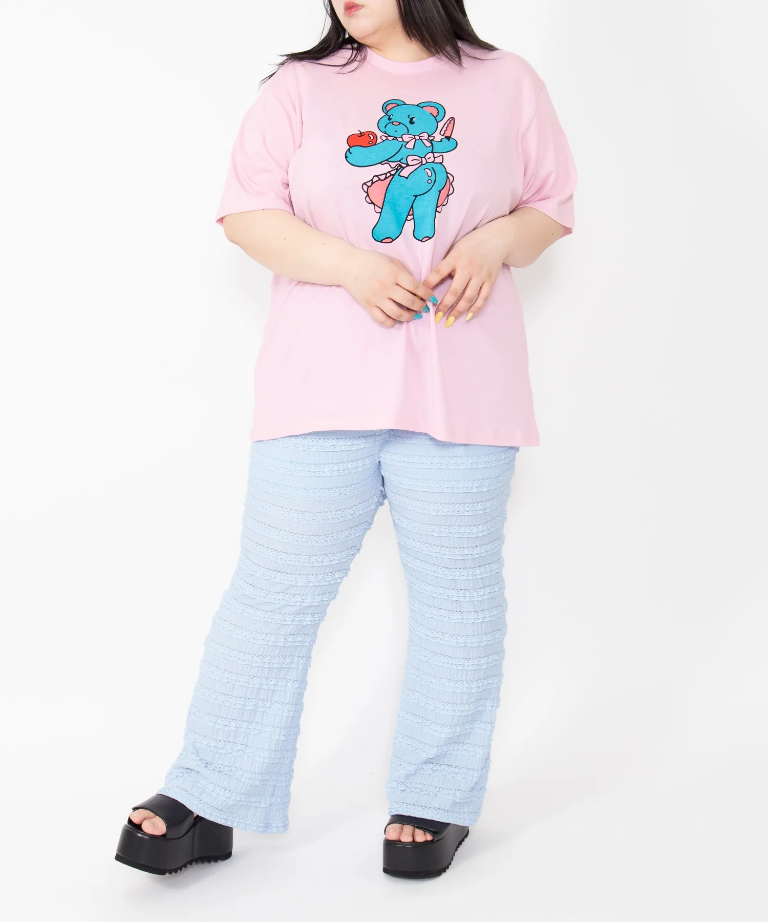 レースフリルフレアパンツ - Image 18