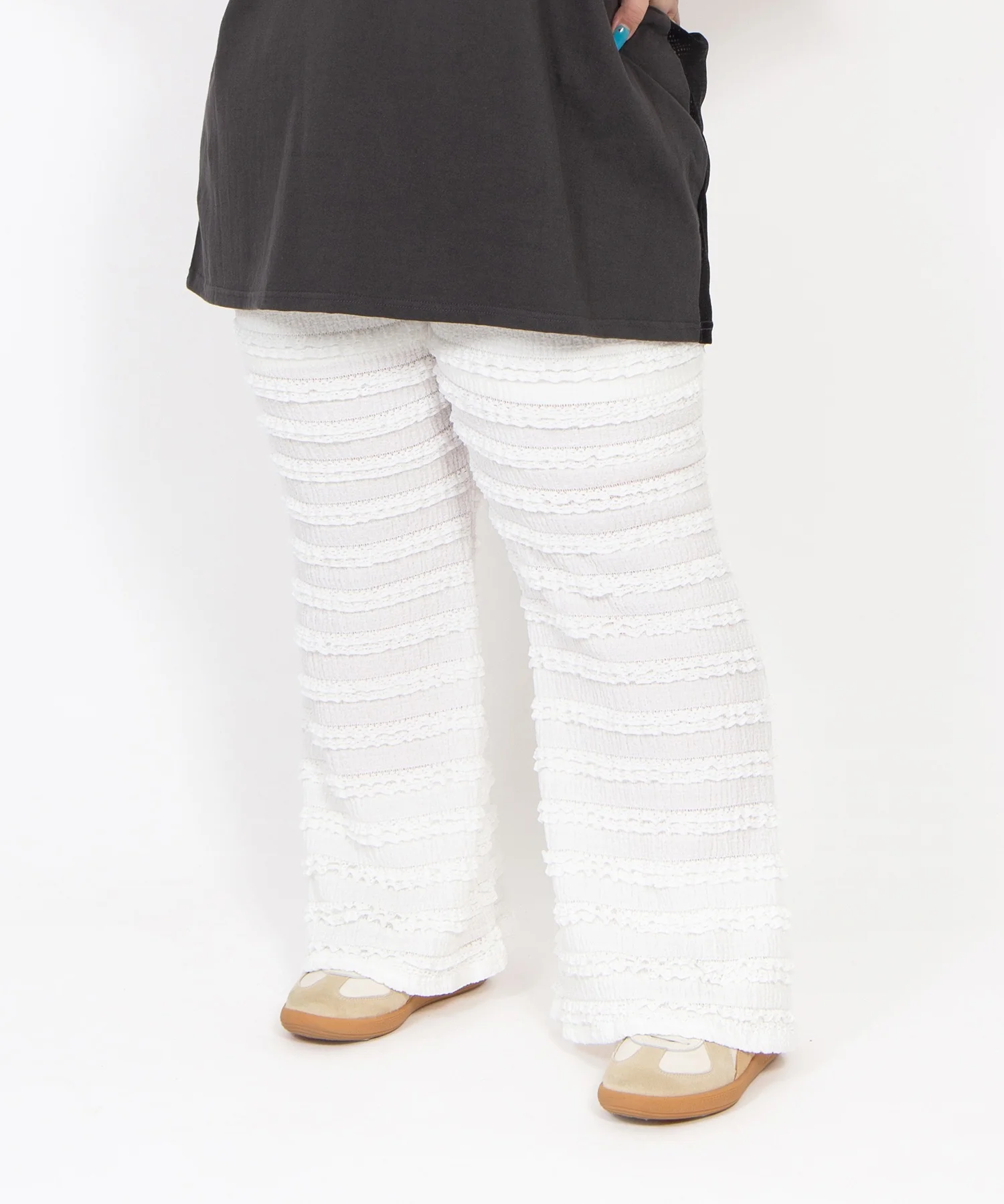 レースフリルフレアパンツ - Image 32