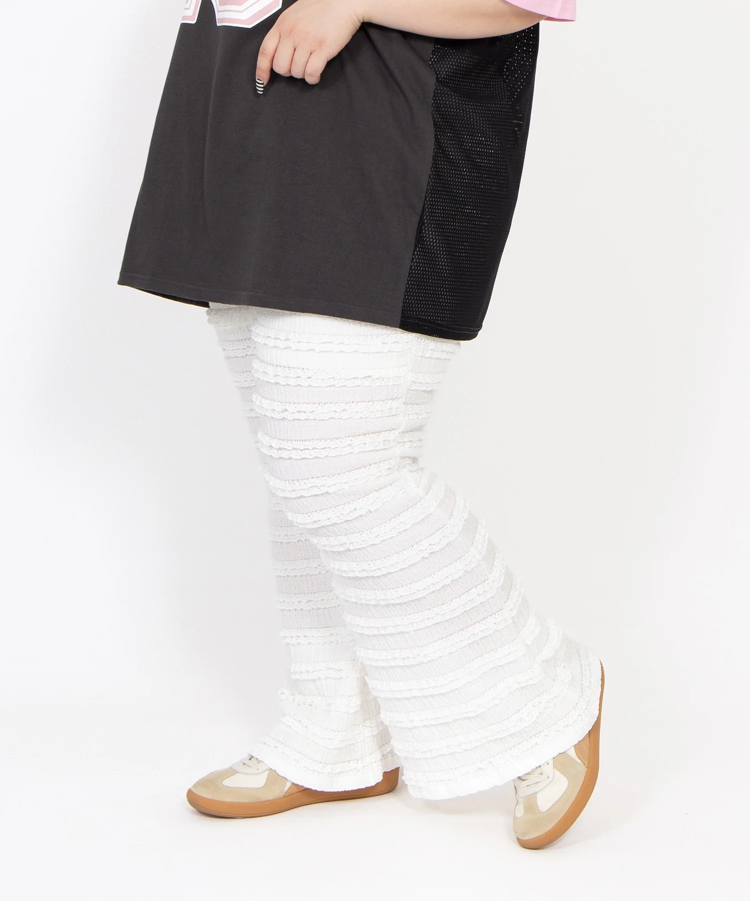 レースフリルフレアパンツ - Image 33