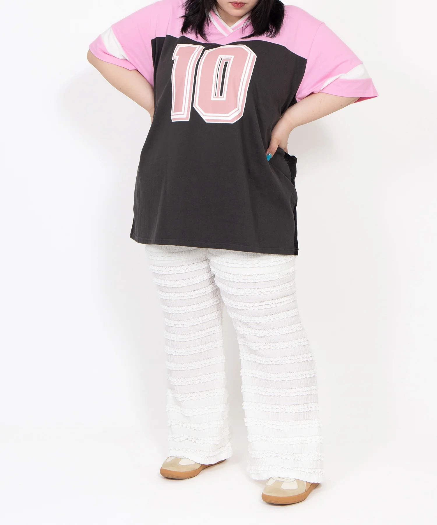 レースフリルフレアパンツ - Image 35