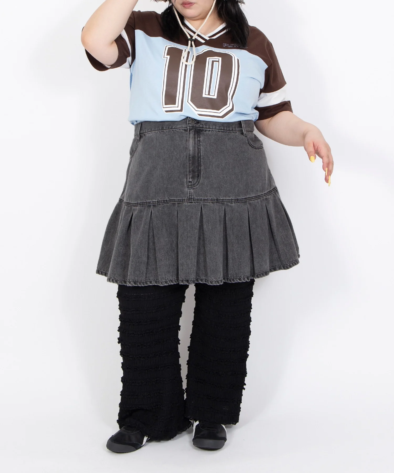 レースフリルフレアパンツ - Image 48