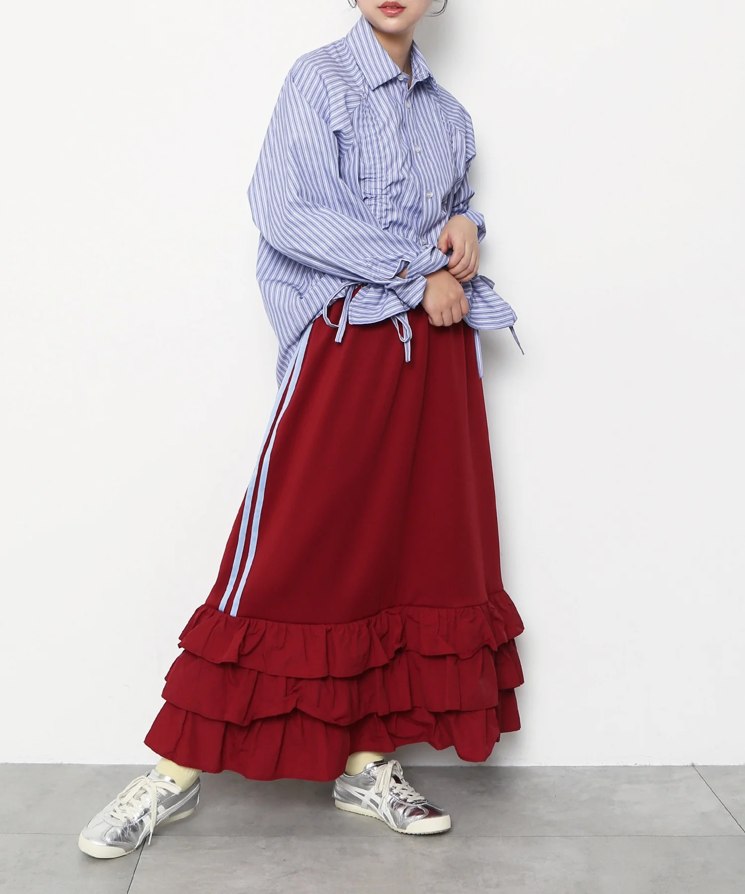 ドロストストライプシャツ - Image 6