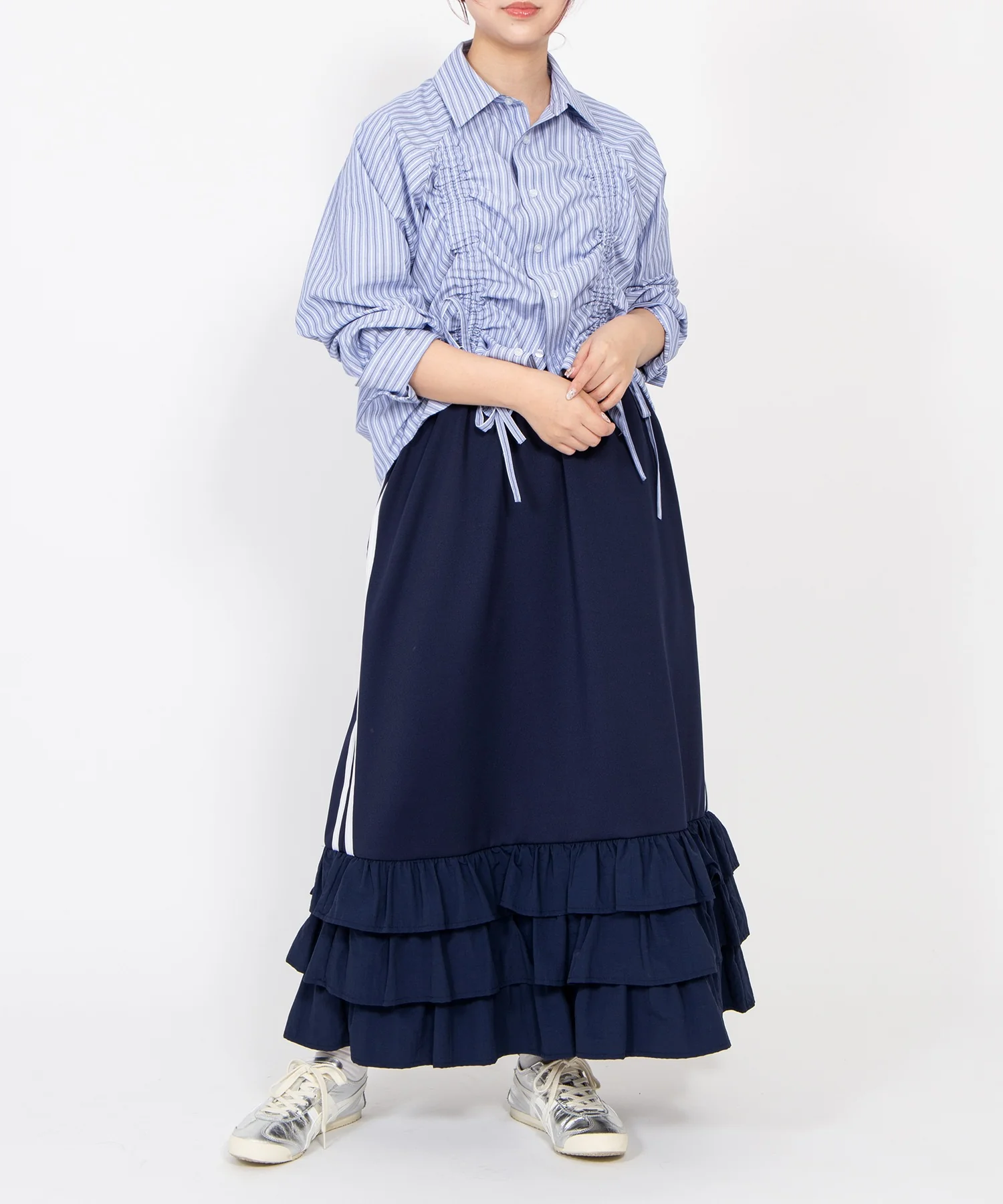 ドロストストライプシャツ - Image 8