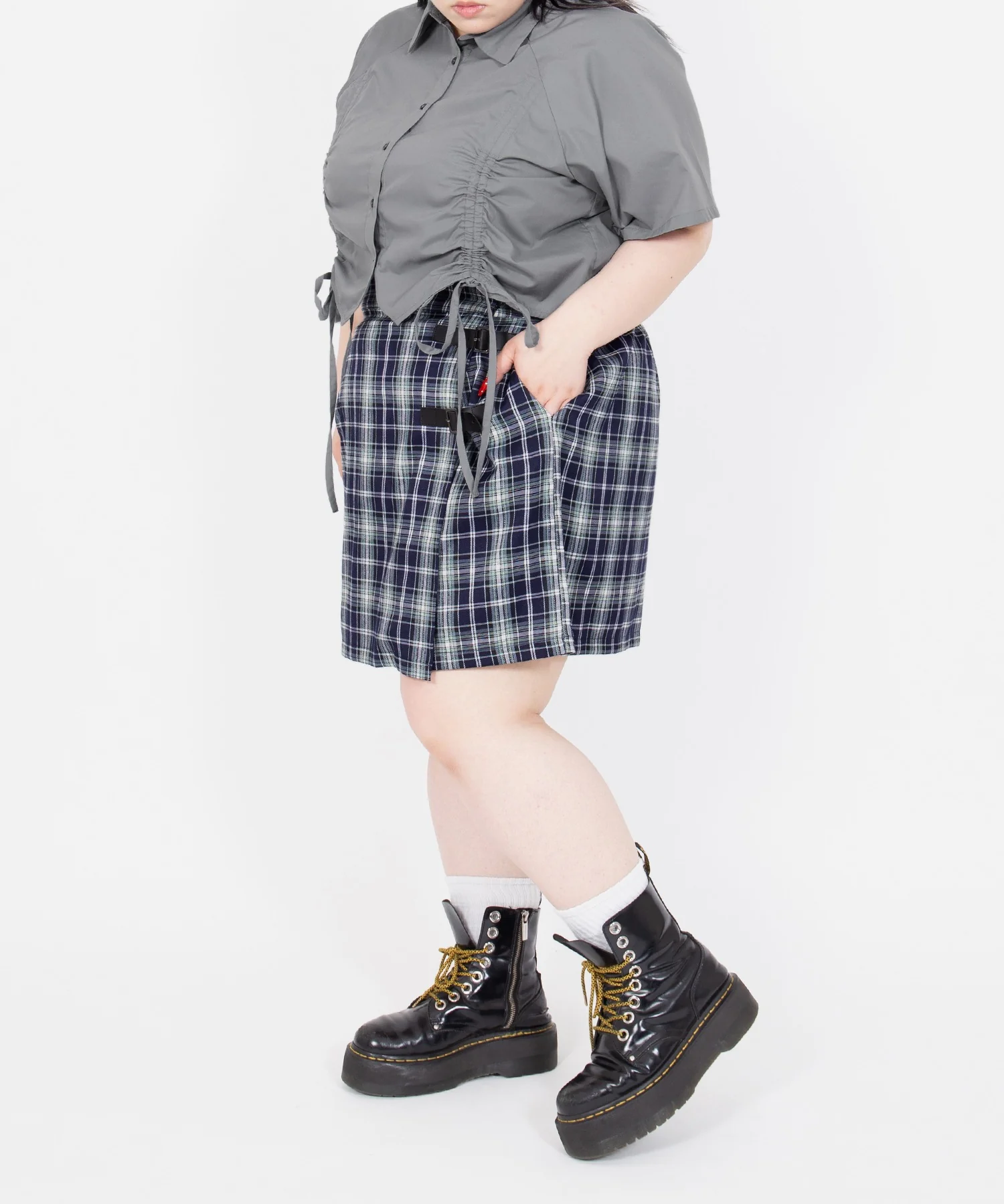 クロップド丈ドロストシャツ - Image 24