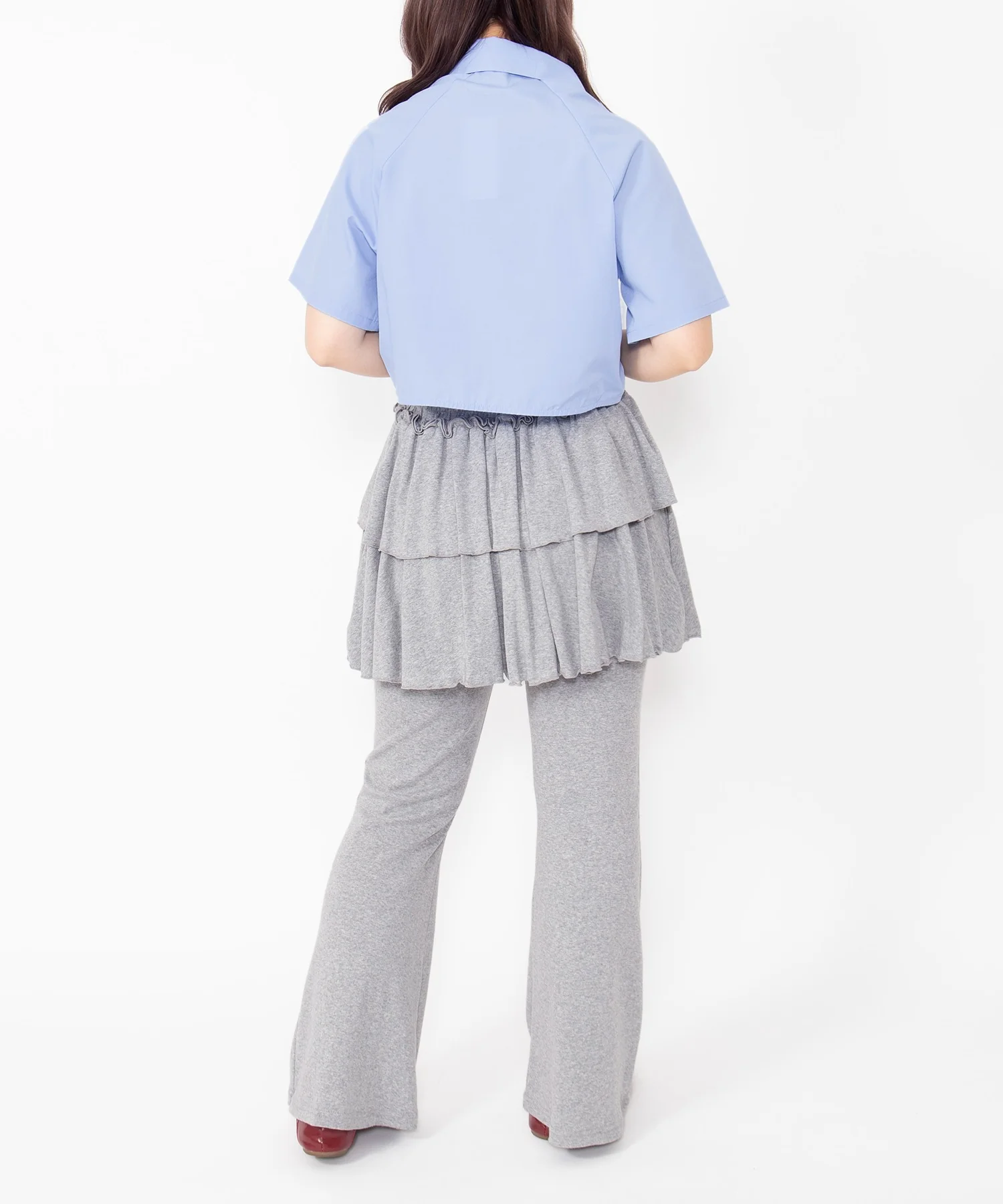 クロップド丈ドロストシャツ - Image 6