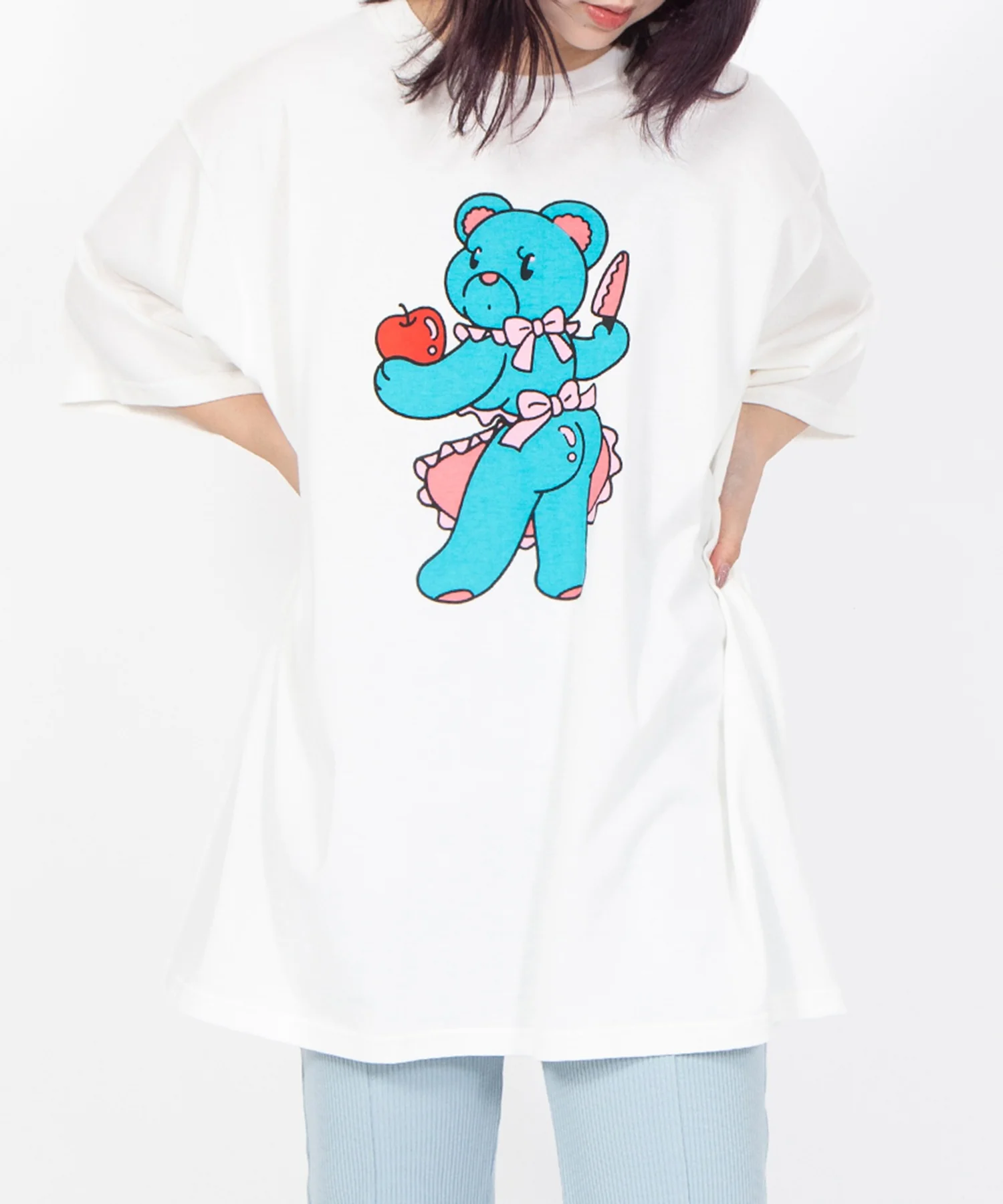 ベアプリントTシャツ - Image 10