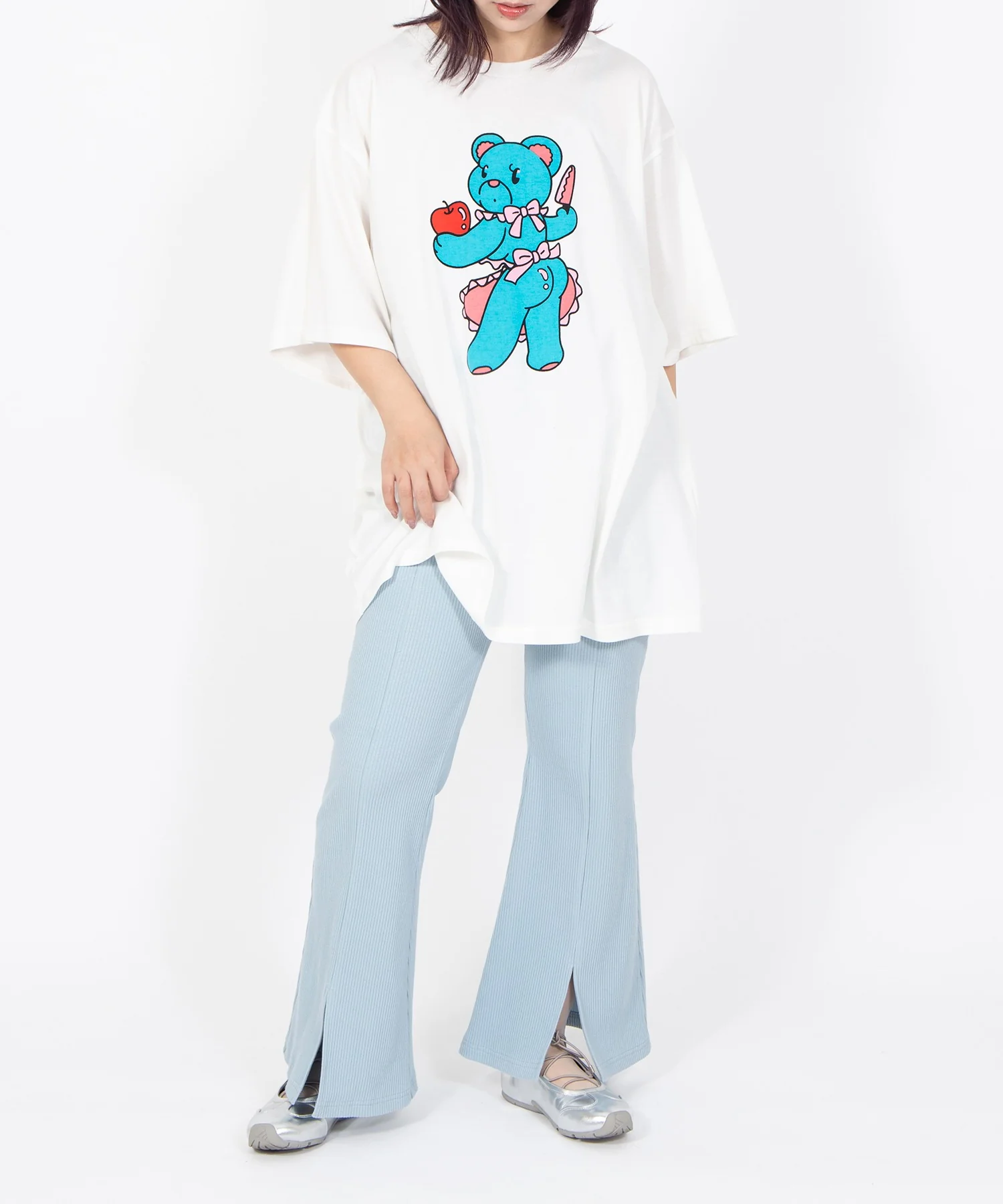 ベアプリントTシャツ - Image 11
