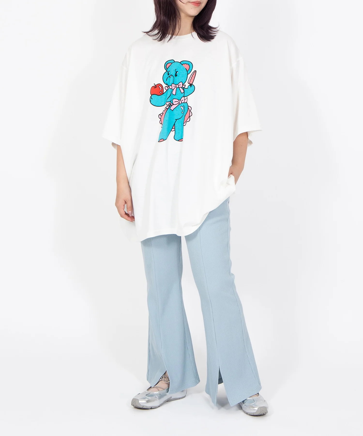 ベアプリントTシャツ - Image 12