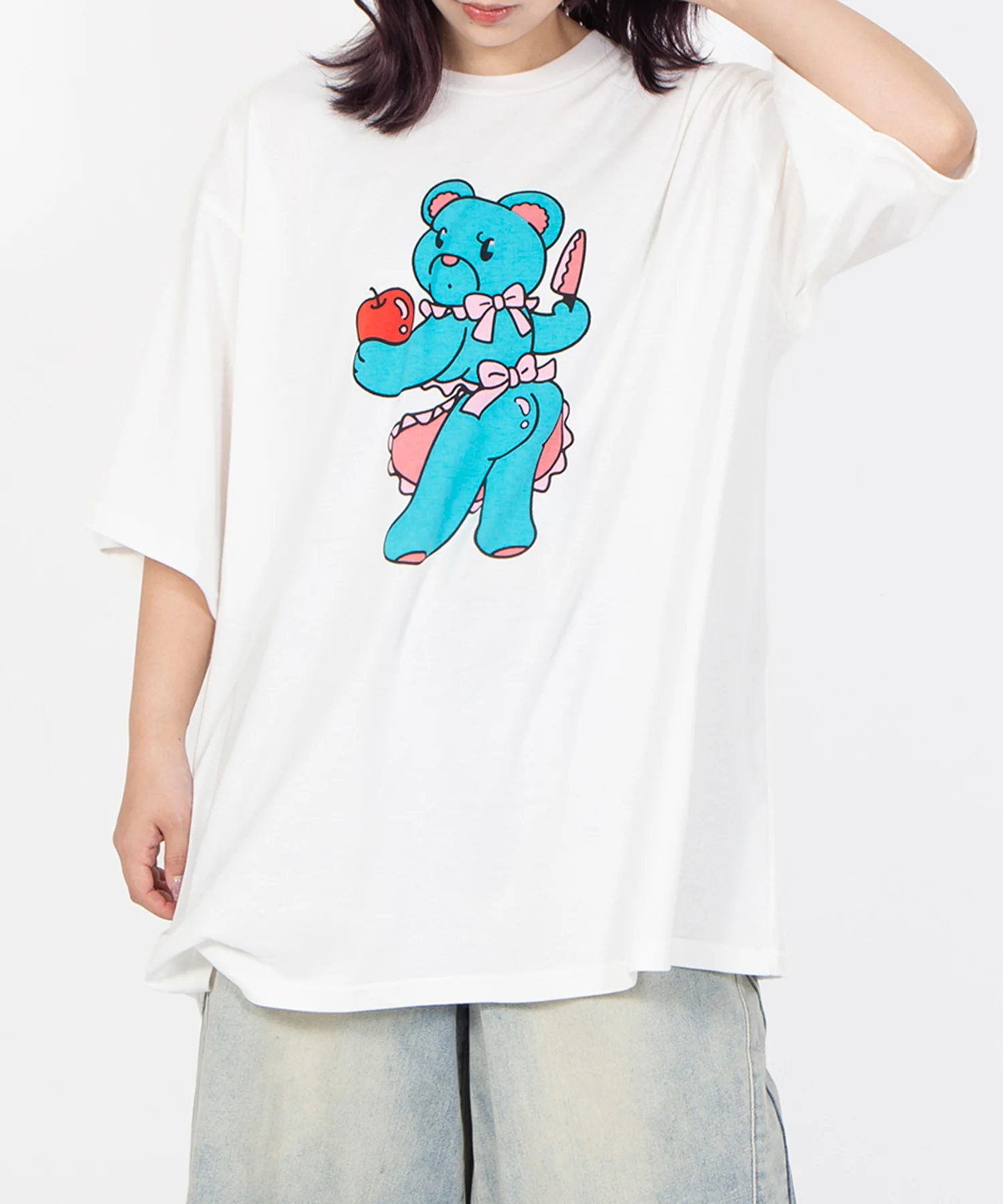 ベアプリントTシャツ - Image 13