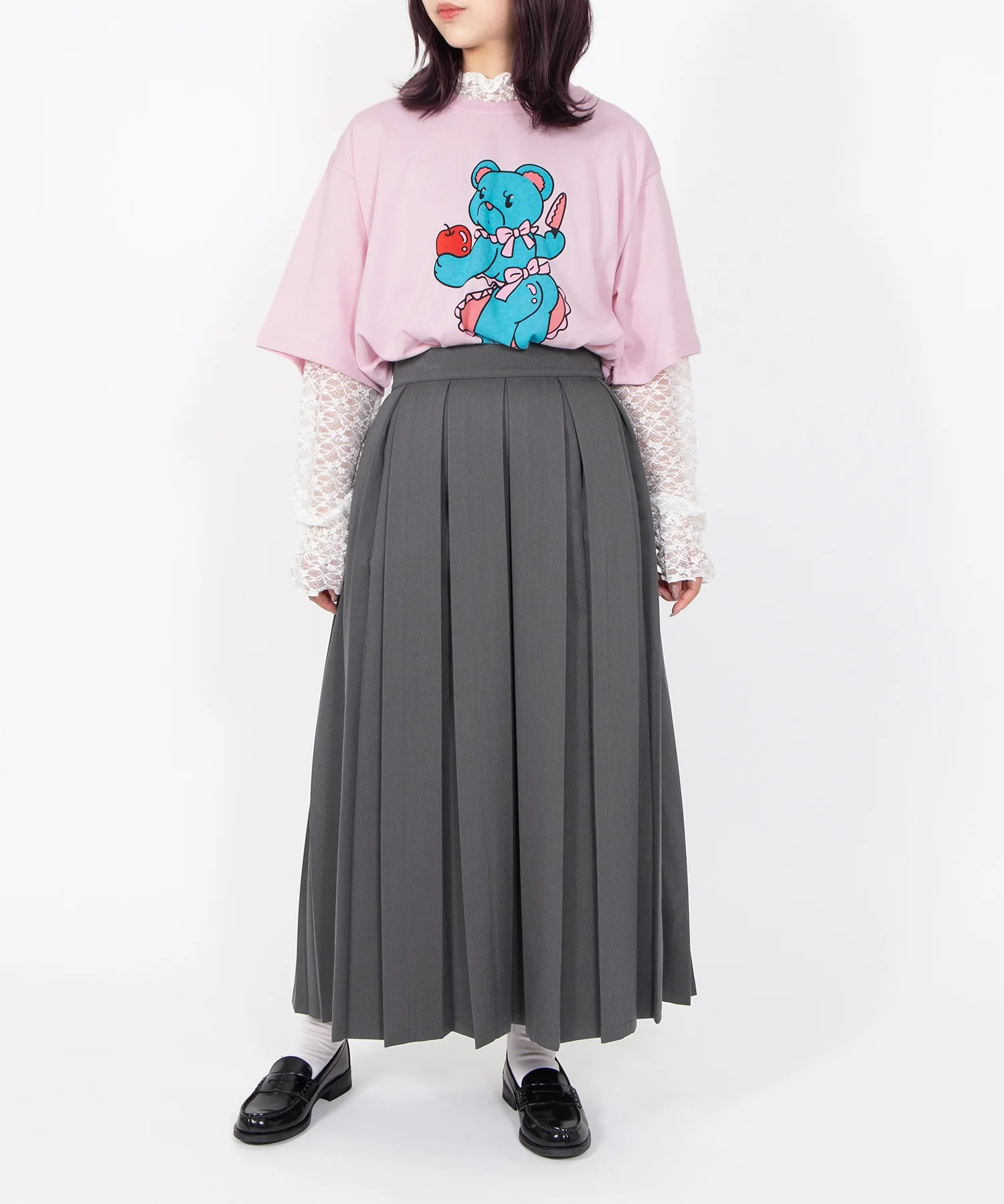ベアプリントTシャツ - Image 26
