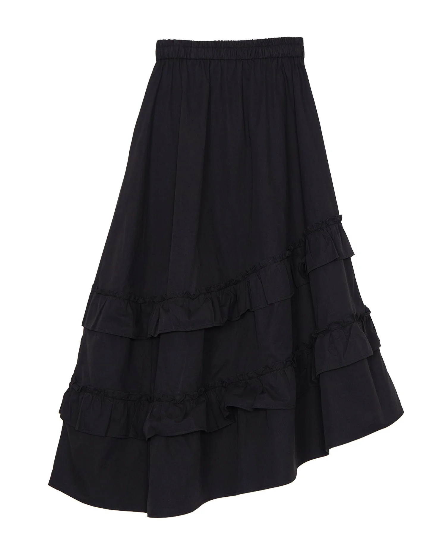 アシンメトリーフリルロングスカート - Image 18