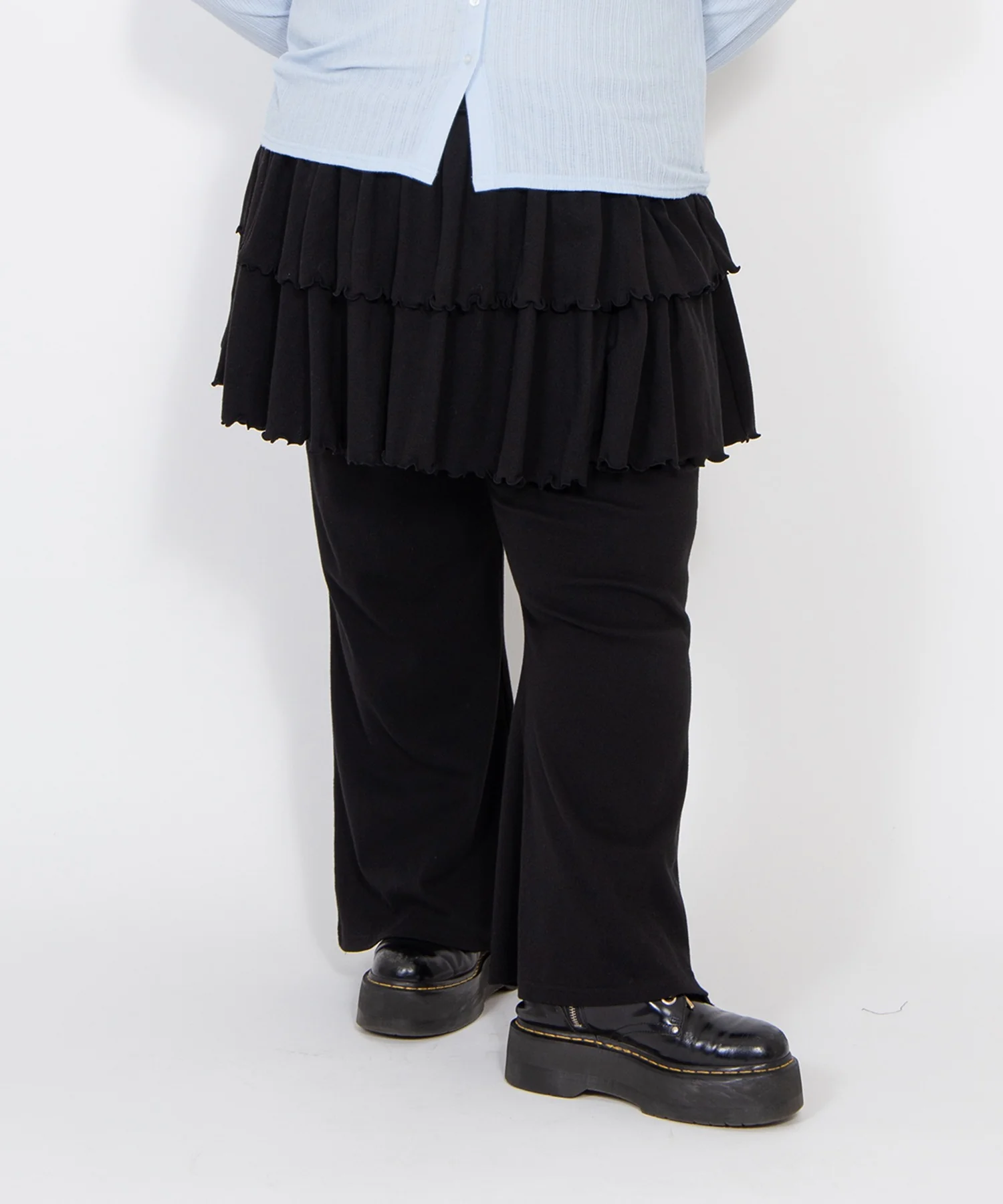 フリルレイヤードフレアパンツ - Image 11