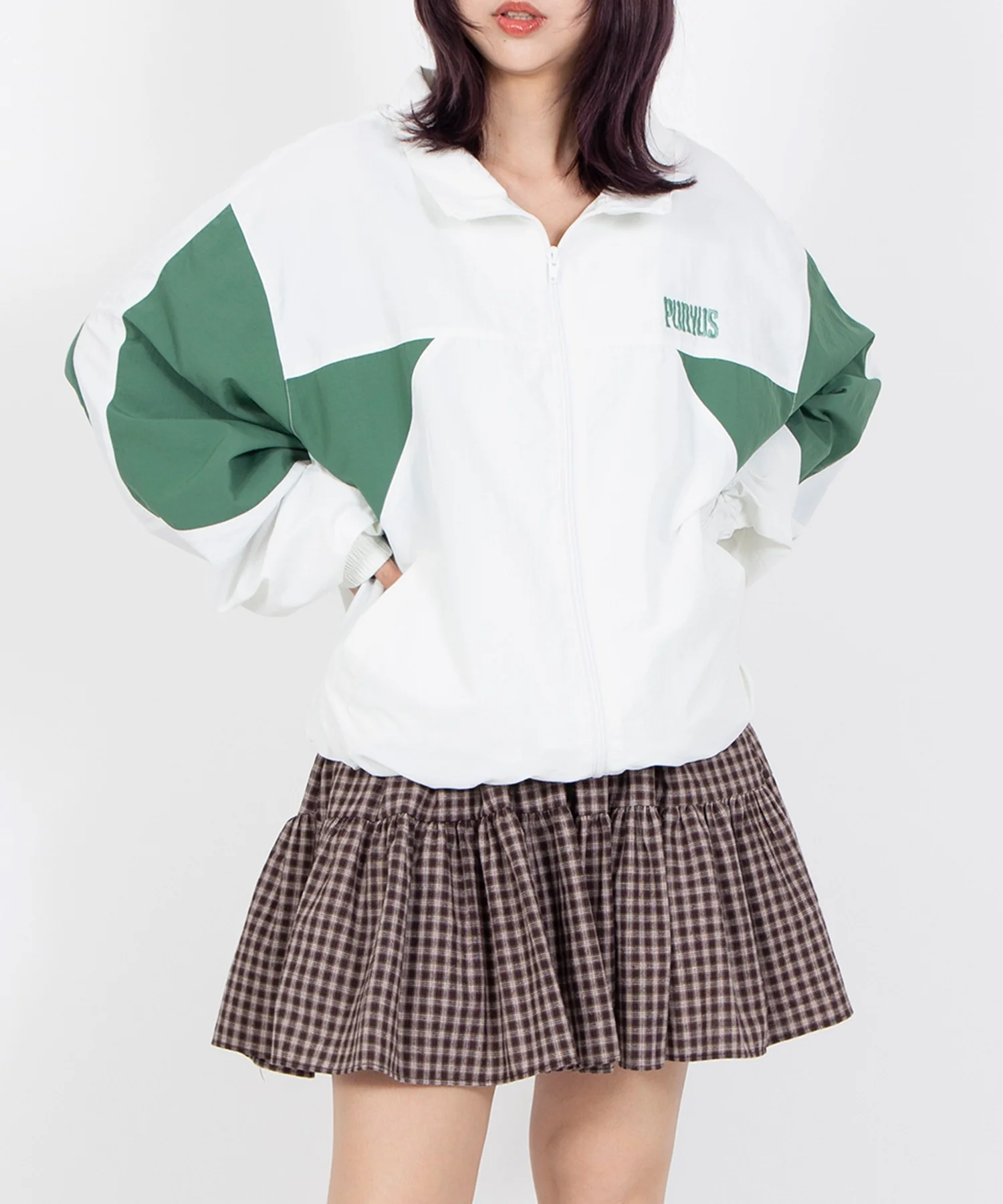 チェックティアードミニスカート - Image 17