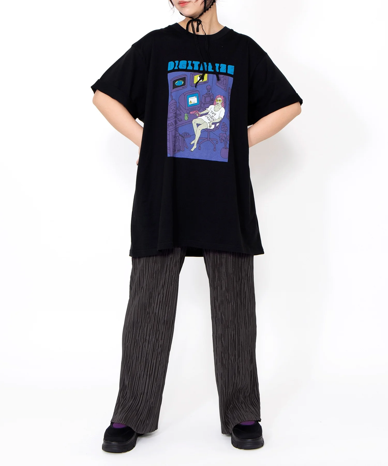 セルフカットプリーツパンツ - Image 13