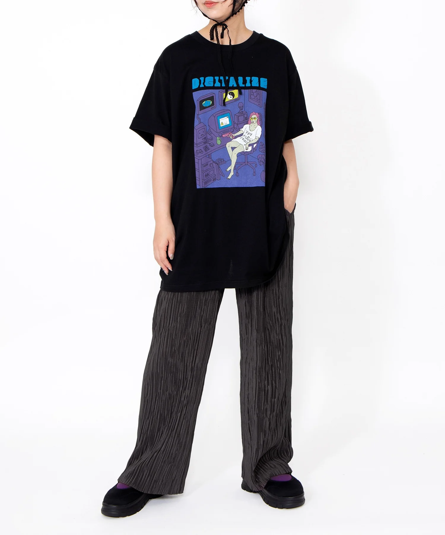 セルフカットプリーツパンツ - Image 14