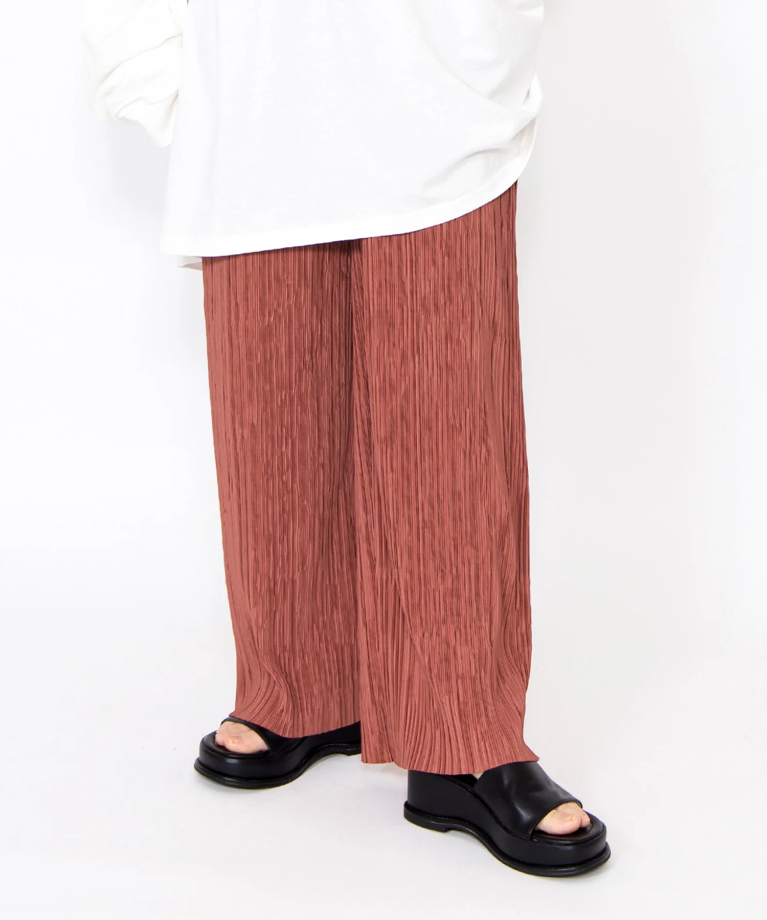 セルフカットプリーツパンツ - Image 6