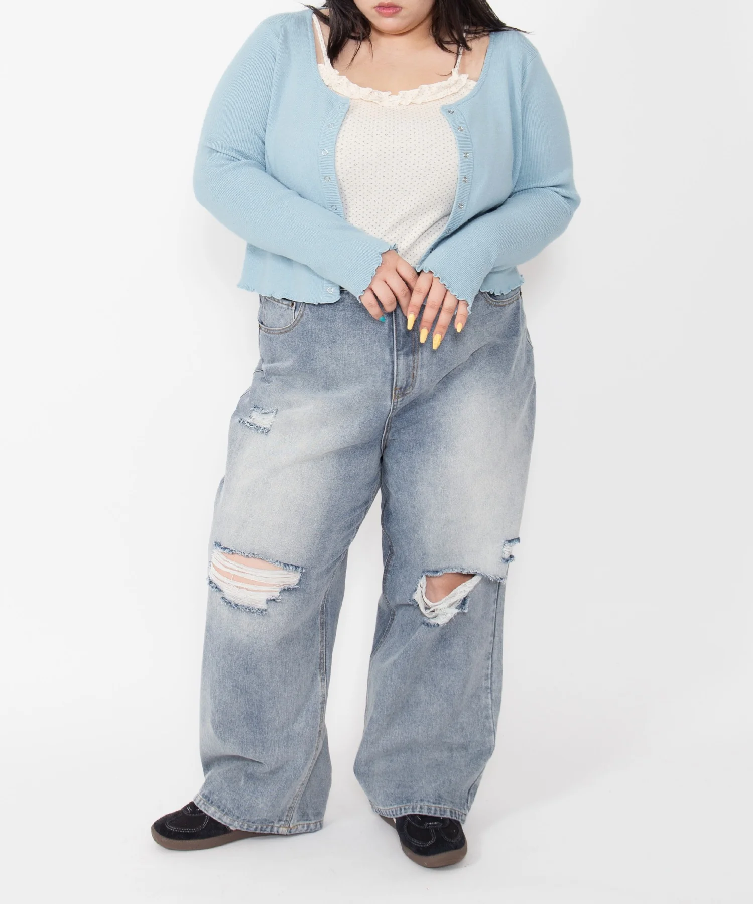 ダメージレギュラーデニムパンツ - Image 18