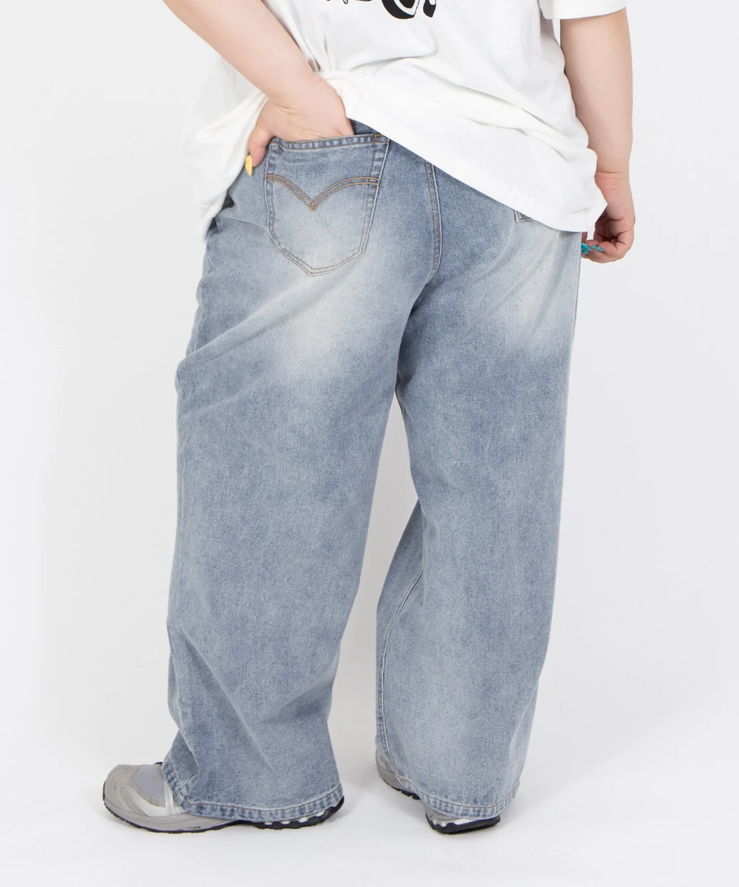 ダメージレギュラーデニムパンツ - Image 7