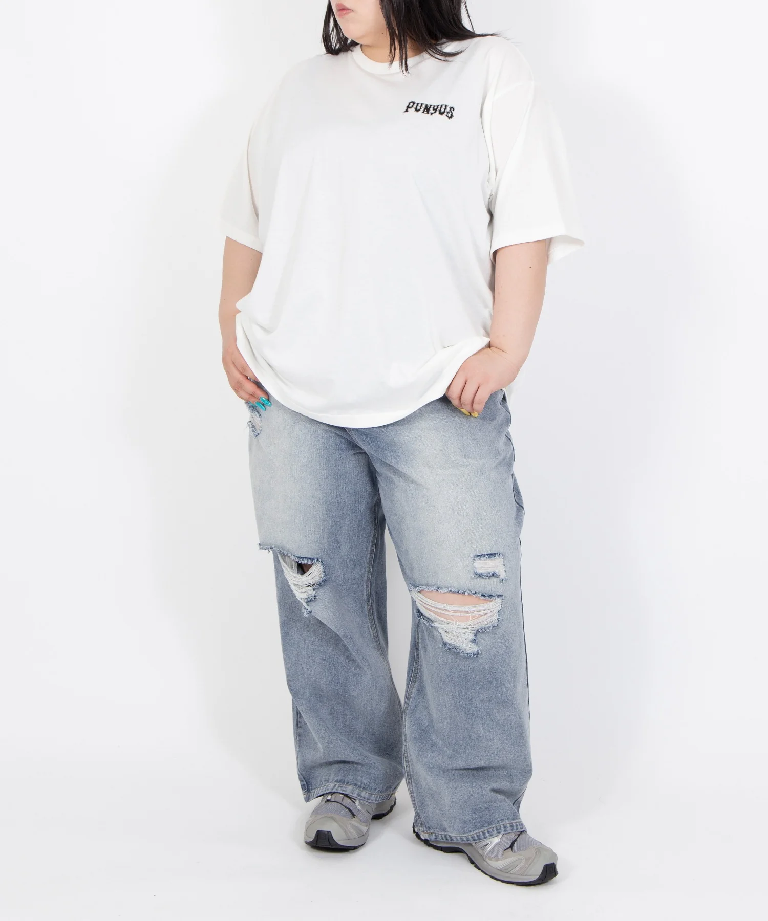 ダメージレギュラーデニムパンツ - Image 8