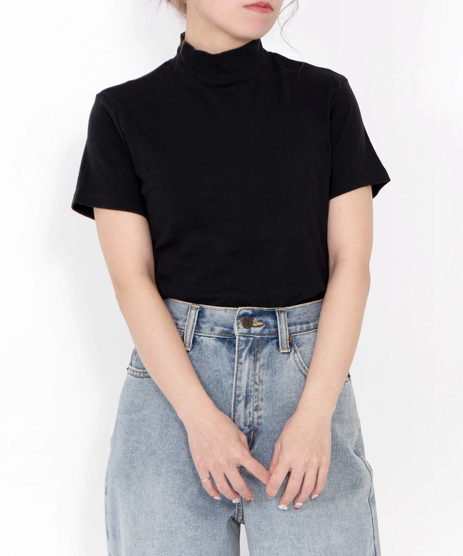 ハイネックTシャツ - Image 3