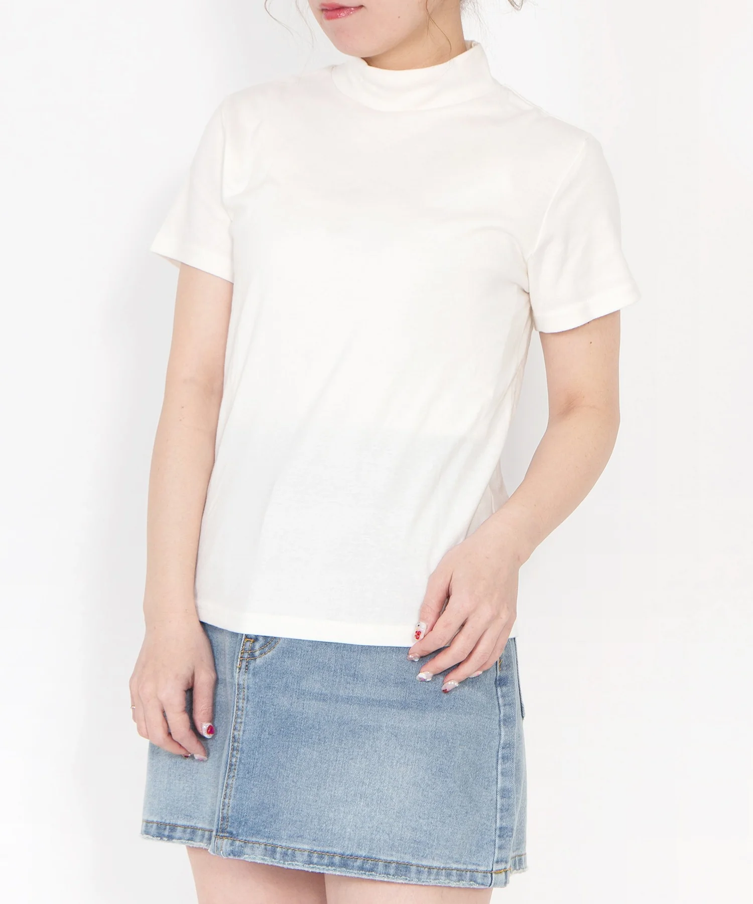 ハイネックTシャツ - Image 4