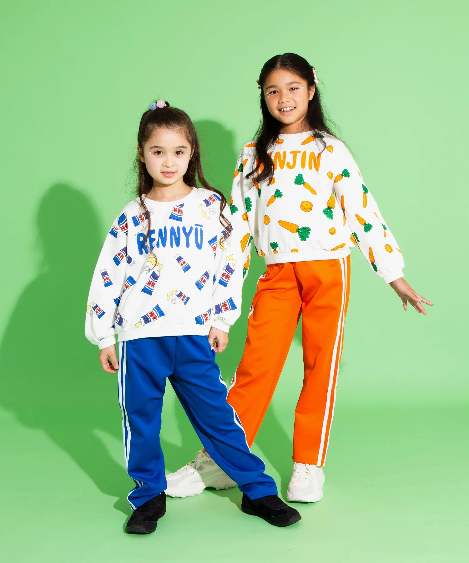 キッズサイズフード総柄スウェット - Image 16