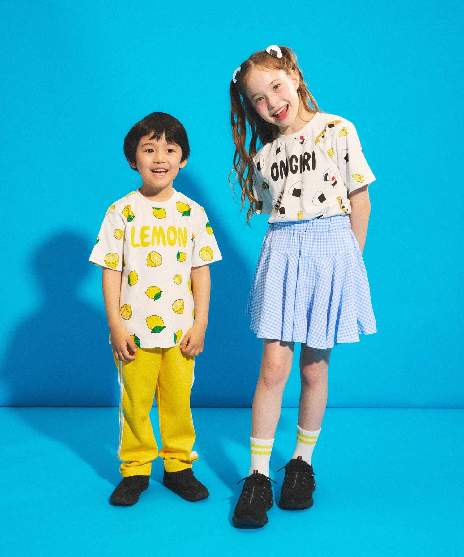 キッズサイズフード総柄Tシャツ - Image 30