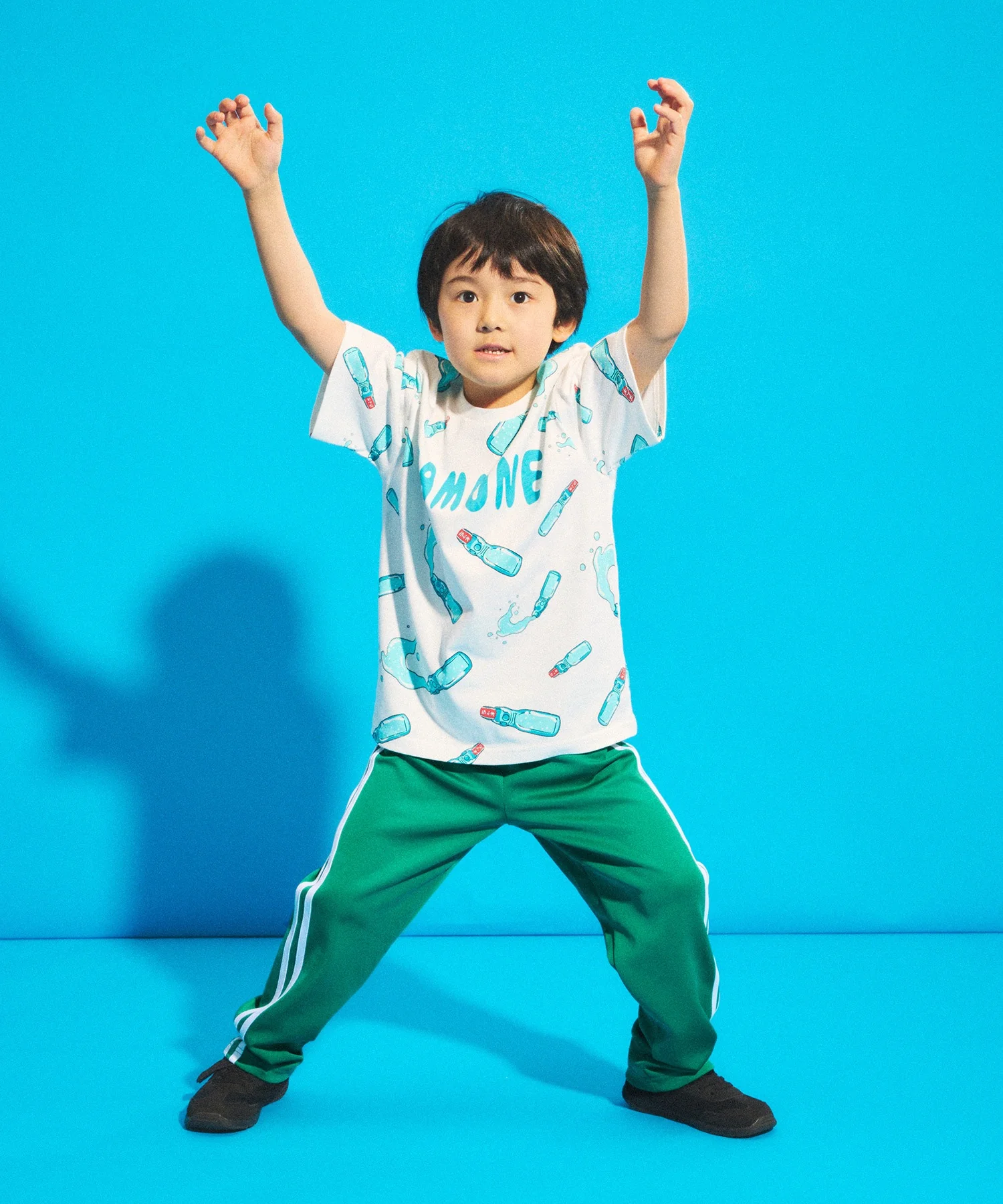 キッズサイズフード総柄Tシャツ - Image 38