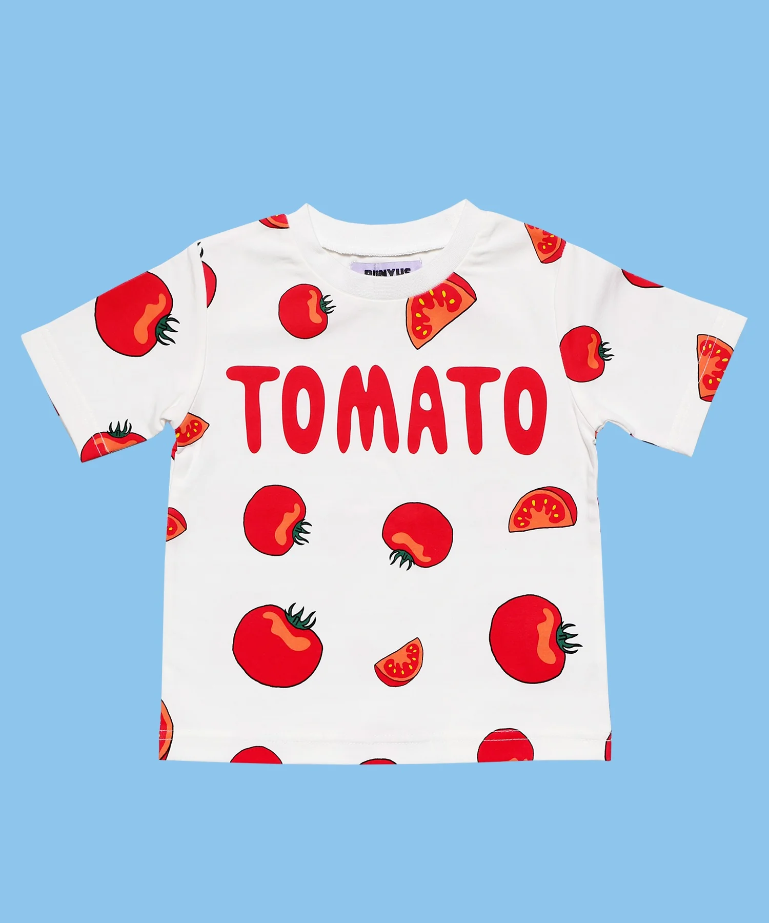 キッズサイズフード総柄Tシャツ - Image 49