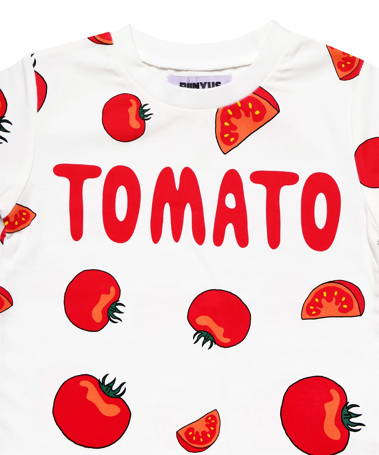 キッズサイズフード総柄Tシャツ - Image 59