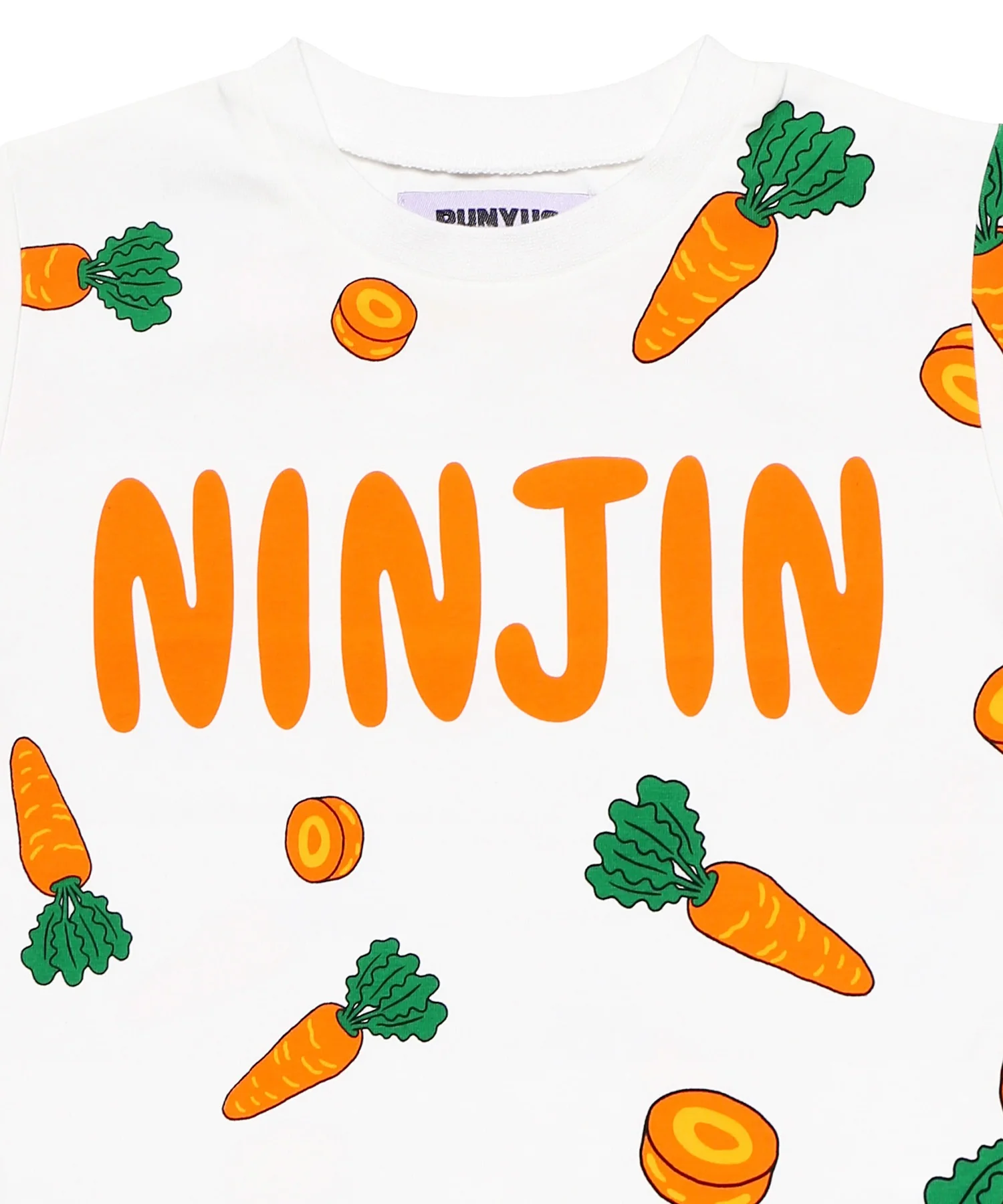 キッズサイズフード総柄Tシャツ - Image 62