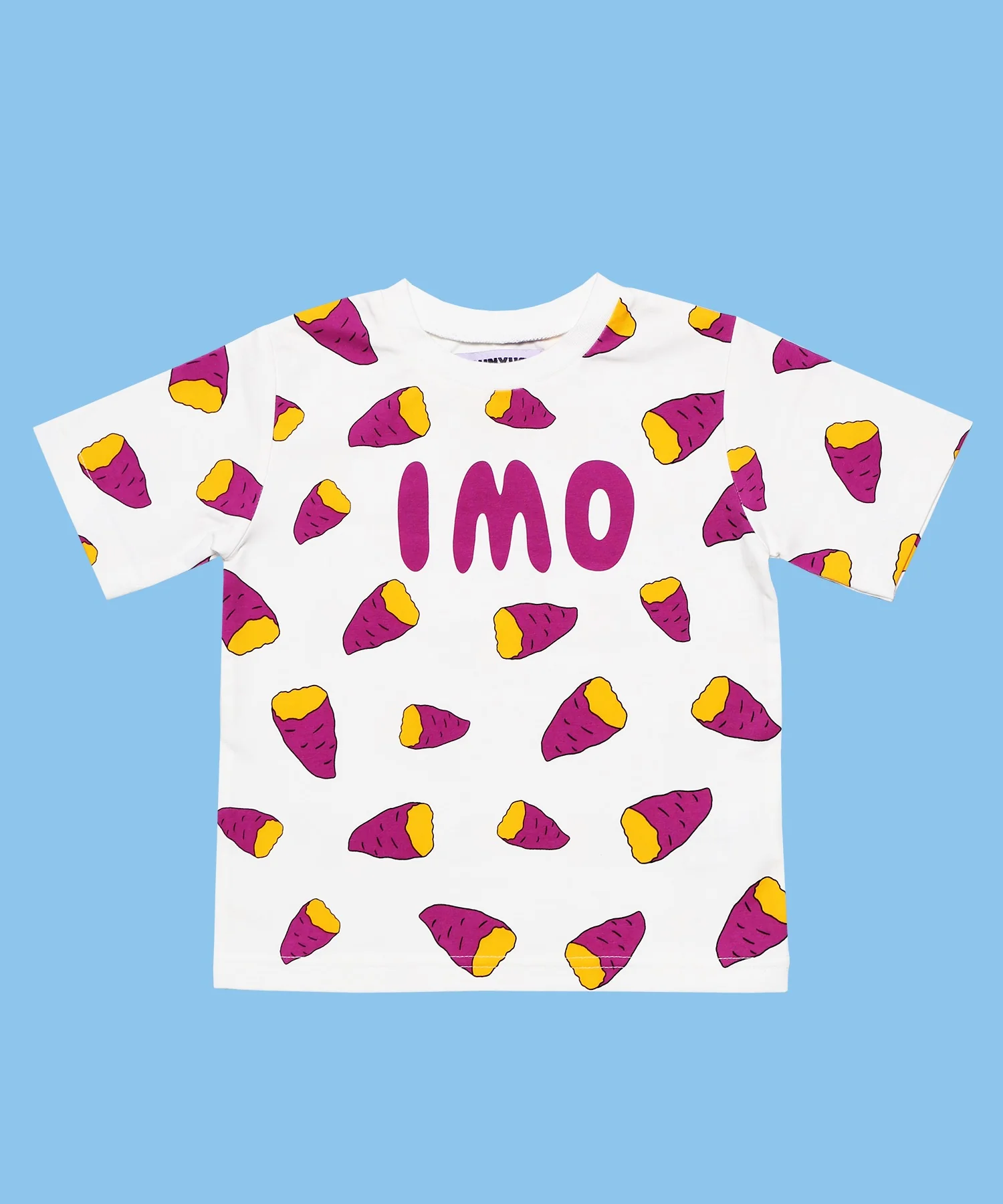 キッズサイズフード総柄Tシャツ - Image 9