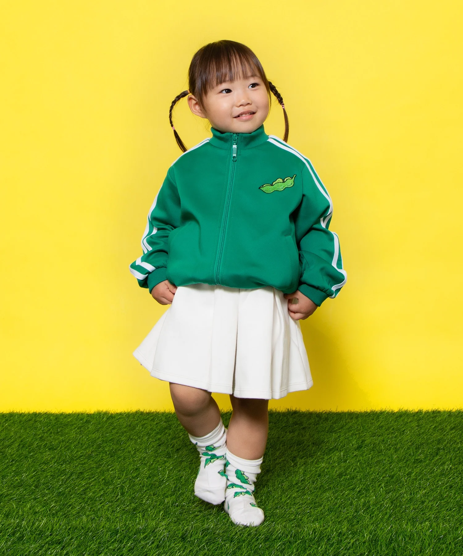 キッズサイズフードジャージトップ - Image 44
