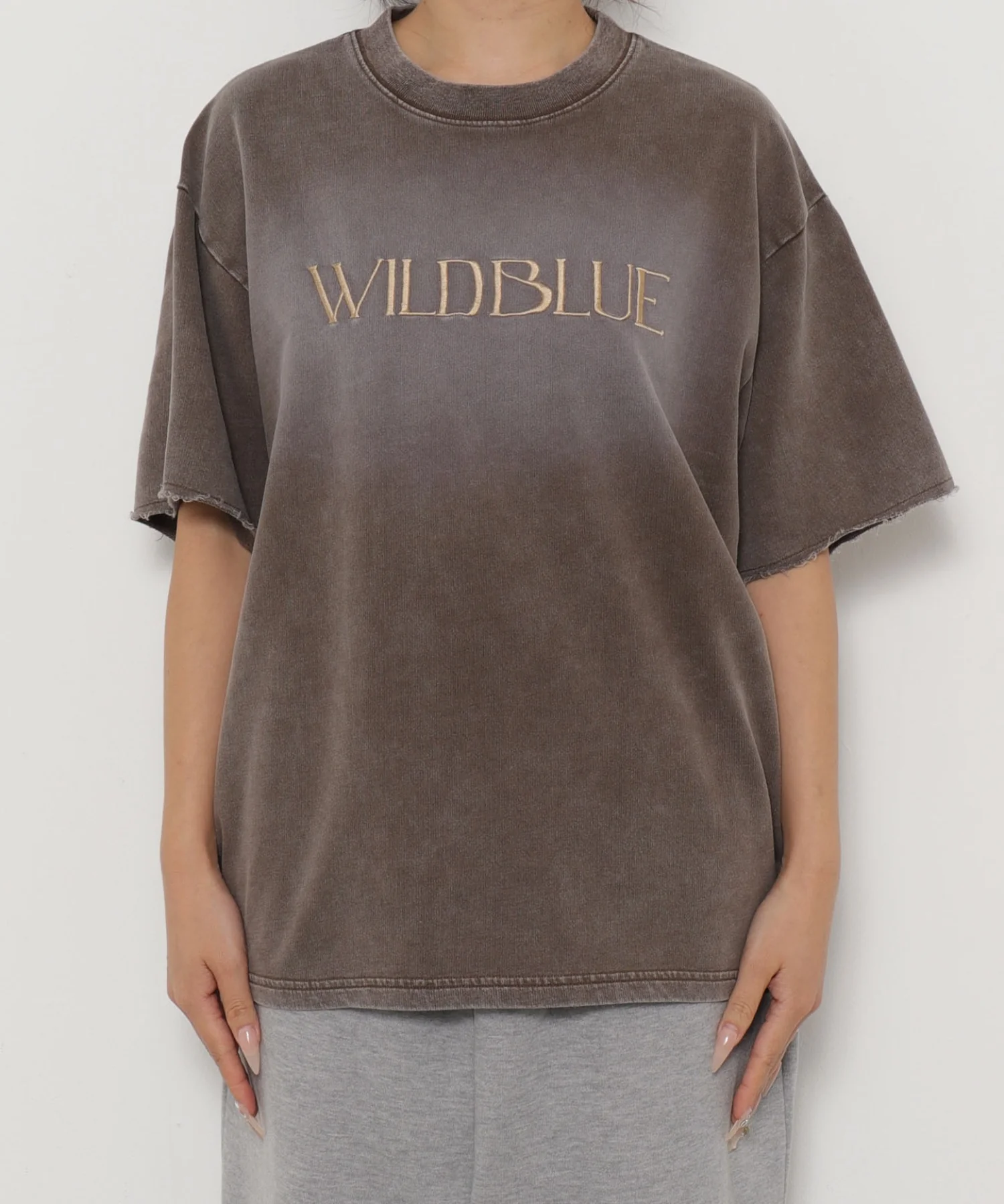 WILD BLUE　グラフィックブリーチTシャツ - Image 13