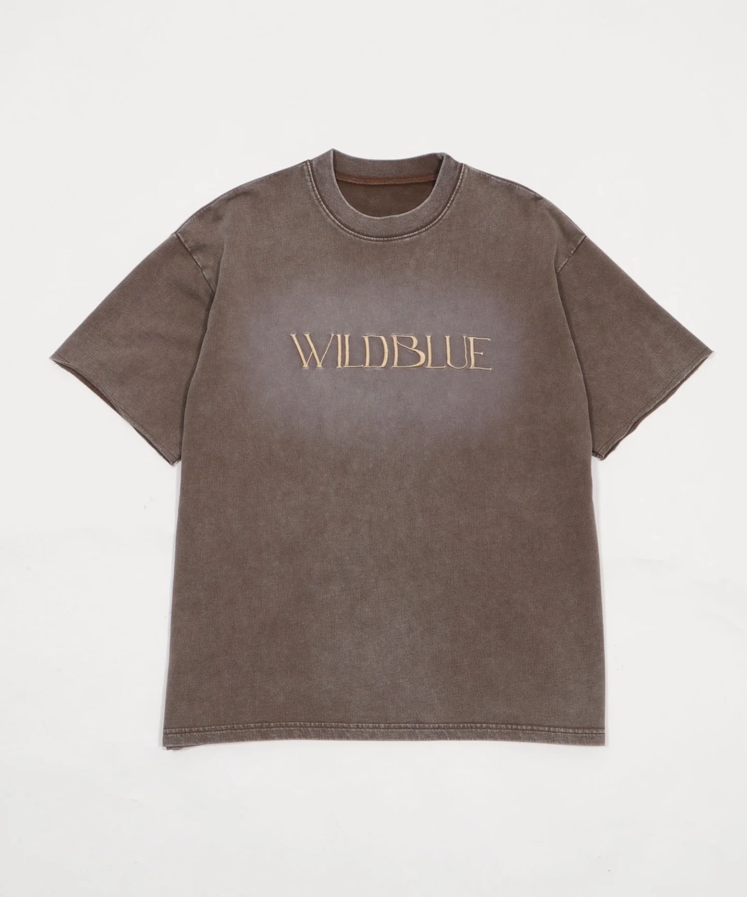 WILD BLUE　グラフィックブリーチTシャツ - Image 2