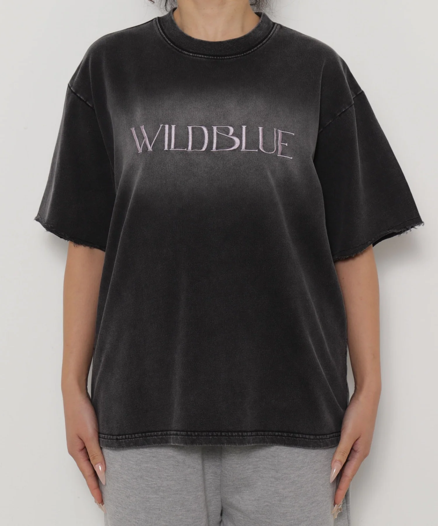 WILD BLUE　グラフィックブリーチTシャツ - Image 25